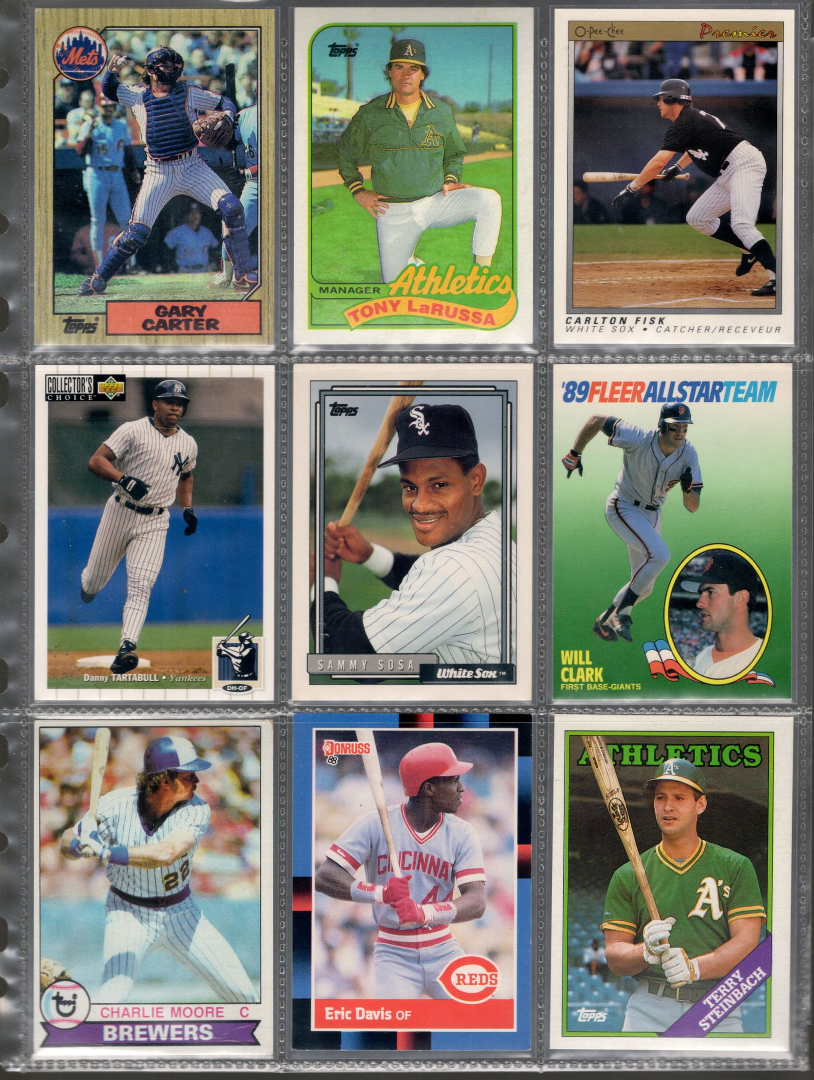 Vintage Baseball Cards: Topps O Pee Chee Fleer Upper Deck & Donruss (1 of 2)