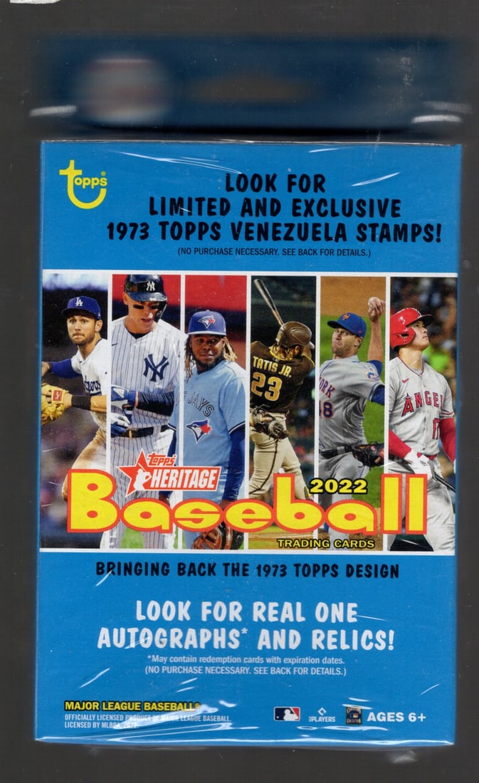 2022 Topps Heritage High Series Baseball Cards Hanger Box Sports Cards: 2022 Topps Heritage Baseball Cards Hanger Pack Sports Cards Rookie Cards MLB Trading Cards