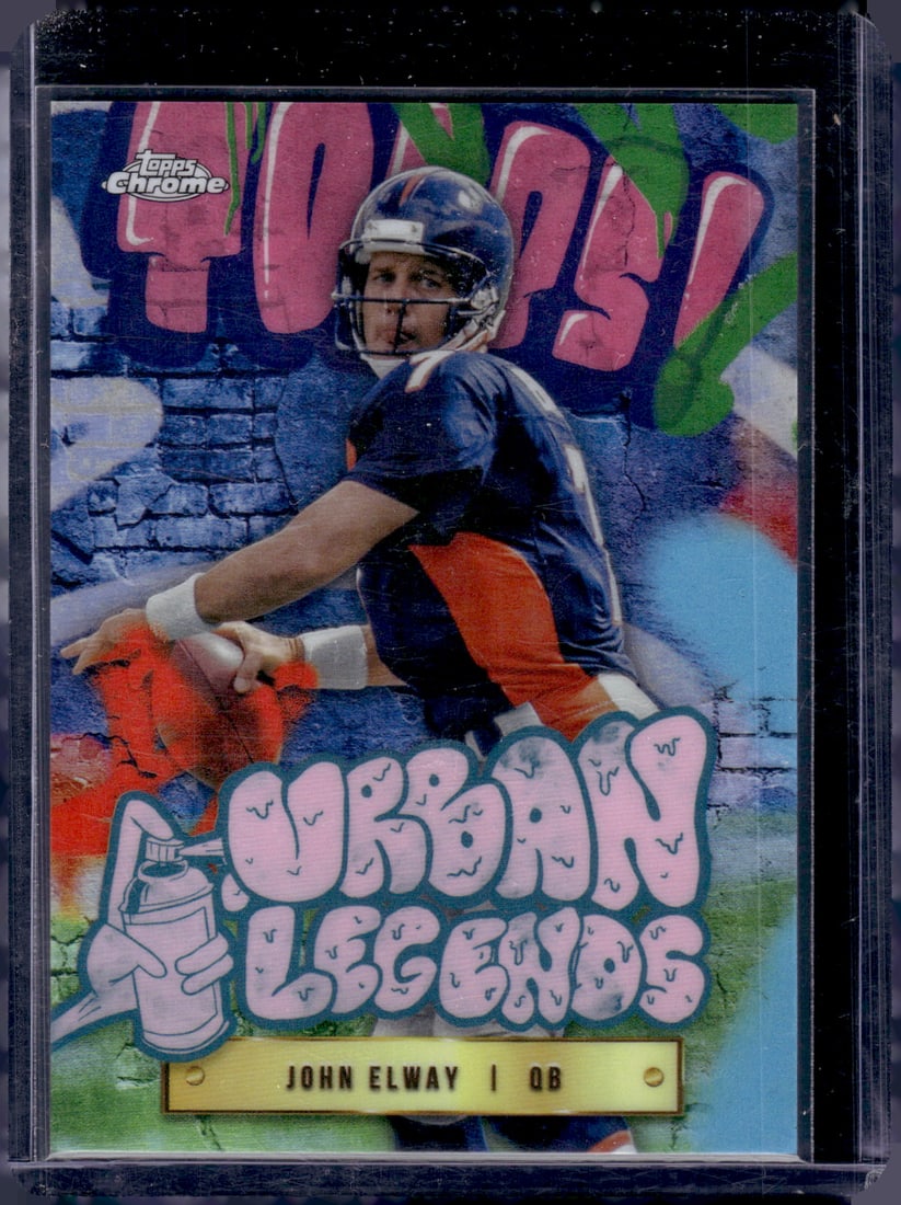 John Elway Urban Legends SSP Case Hit 2024 Topps Chrome #UL-5 Football Card (1 of 2)