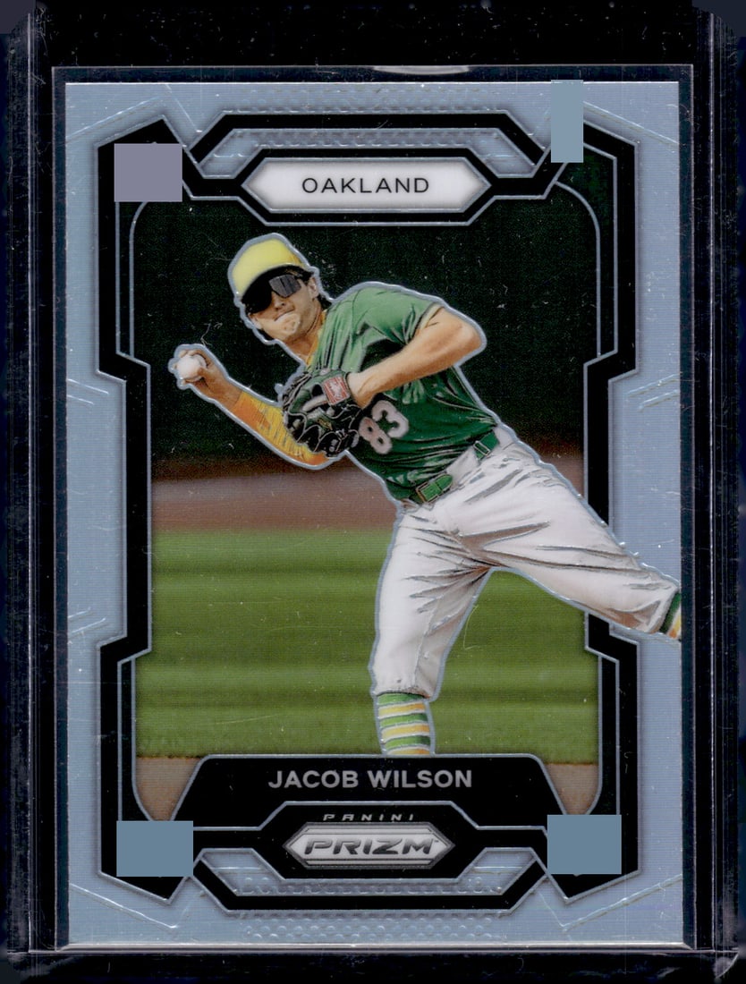 Jacob Wilson Silver Prizm 2024 Panini Prizm #237 (1 of 2)