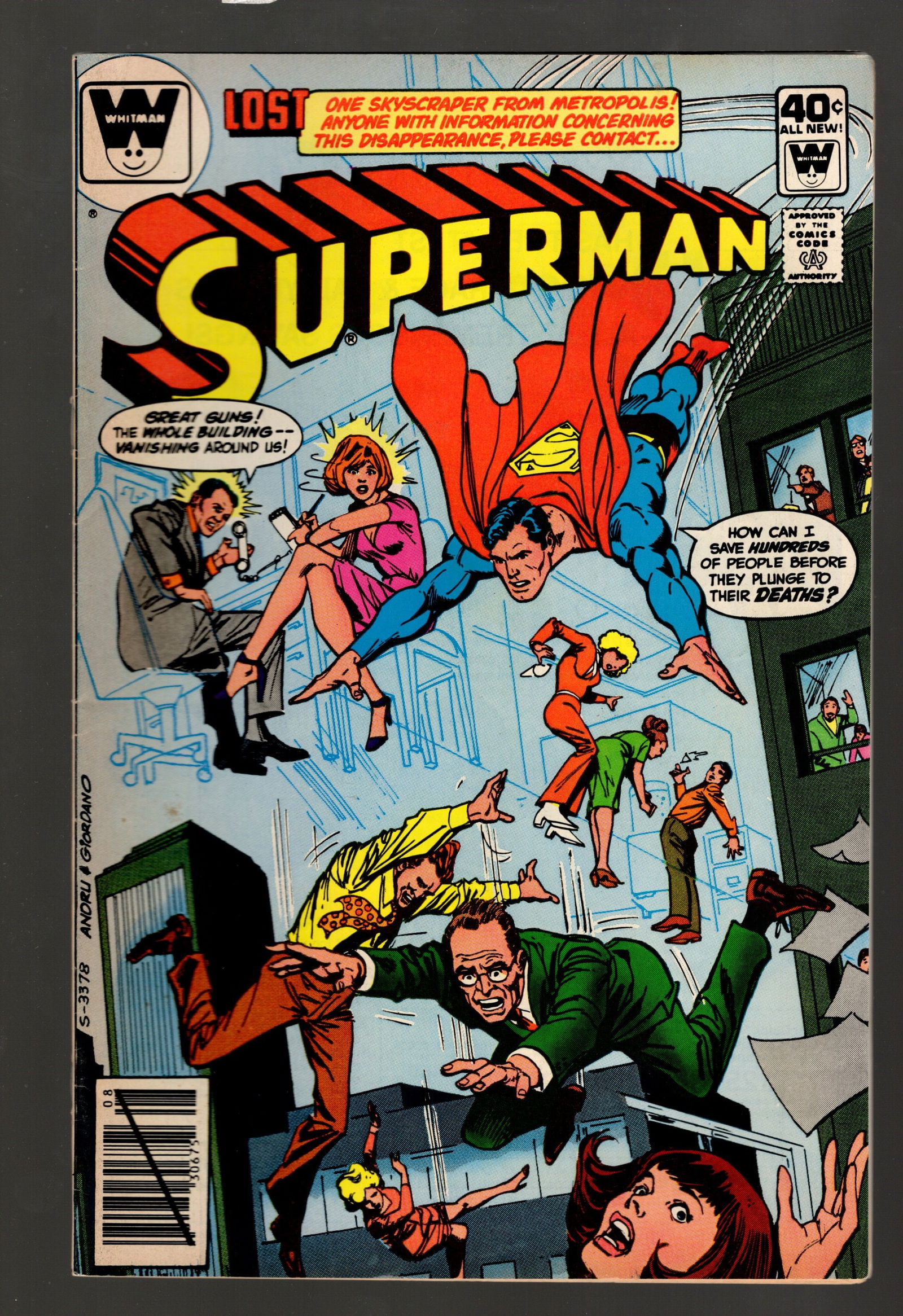 Superman Vintage Comic Book in Great Condition Vol 42 No 350 August 1980 (1 of 2)