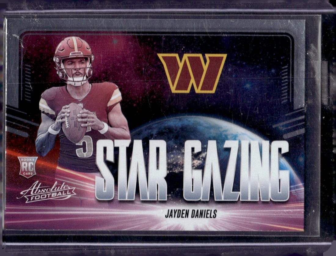 Jayden Daniels Stargazing RC 2024 Panini Absolute #SG-JDS (1 of 2)