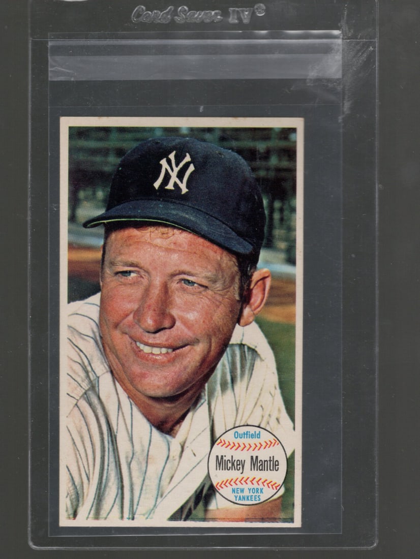 Mickey Mantle 1964 Topps Giants #25 Vintage Baseball Cards, Sports Cards, New York Yankees (1 of 2)