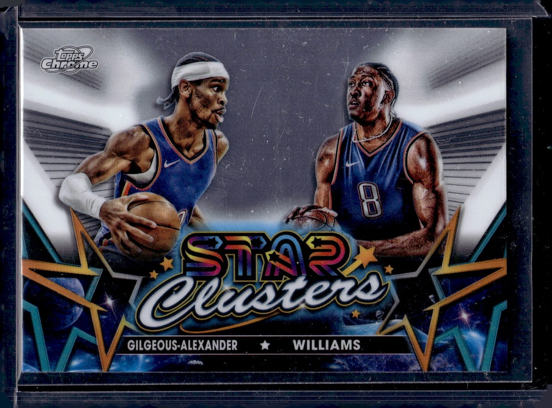 Shai Gilgeous-Alexander/Jalen Williams Star Clusters 2023-24 Topps Chrome #SC-5 (1 of 2)