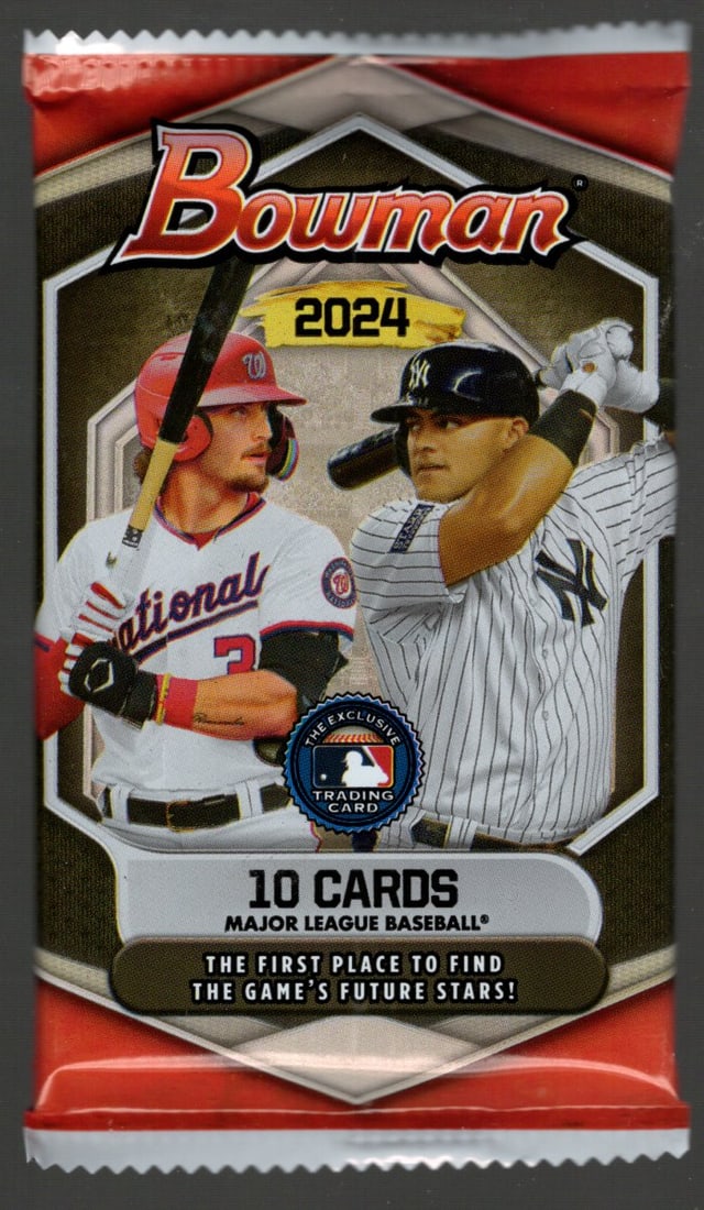 2024 Bowman Baseball Cards Mega Box Pack Sports Cards Elly De La Cruz Rookie Cards (1 of 1)