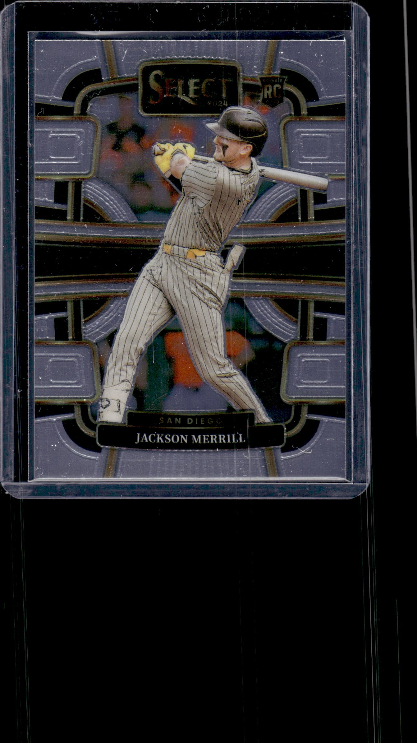 Jackson Merrill RC 2024 Panini Select #68: Baseball Cards, MLB Trading Cards, Rookie Cards, Topps Baseball Cards, Topps Sports Cards, Sports Cards for Sale Near Me, Rookie Cards, Rookie Baseball Cards, Topps Rookie Baseball Cards, Topps Rookie