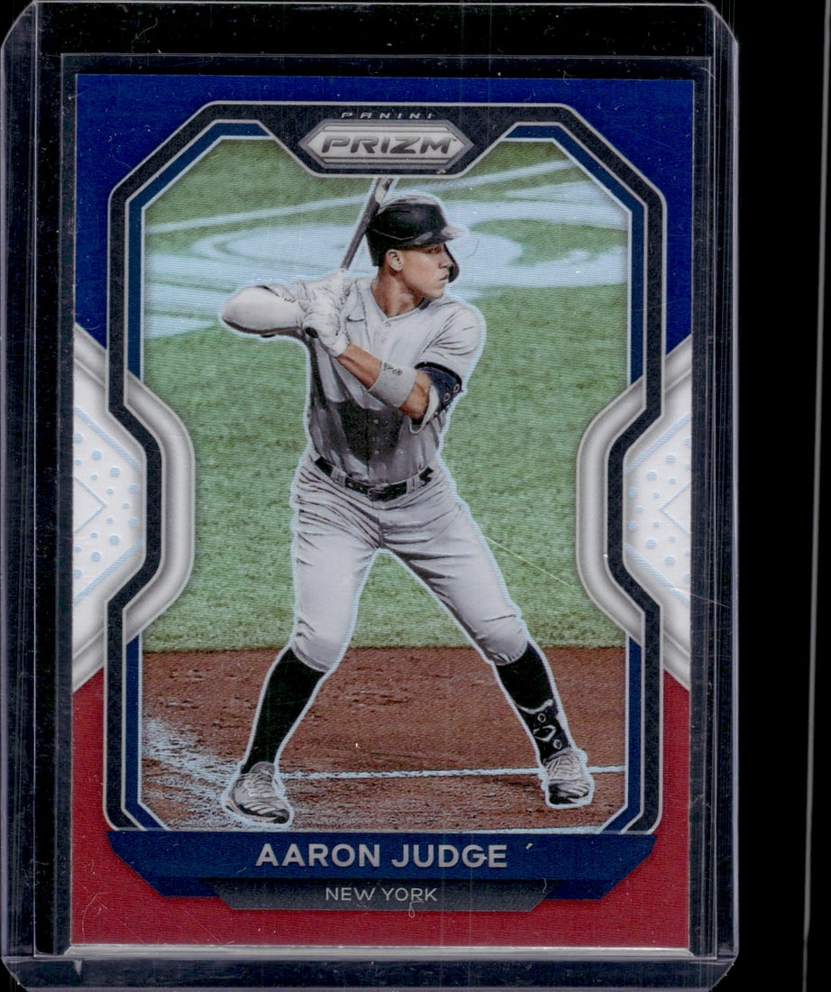 Aaron Judge Red White Blue Prizm 2021 Panini Prizm #212 Baseball Card: Baseball Cards, MLB Trading Cards, Rookie Cards, Topps Baseball Cards, Topps Sports Cards, Sports Cards for Sale Near Me