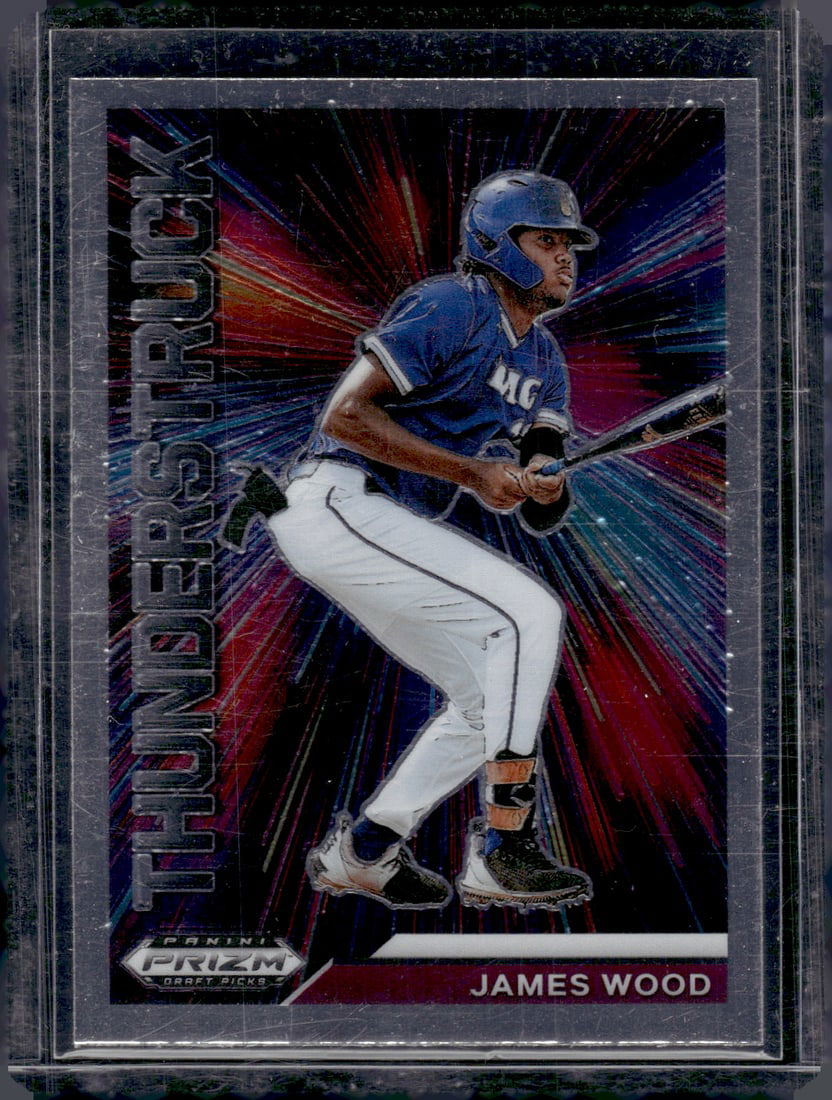 James Wood Thunderstruck 2021 Panini Prizm Draft Picks #T-JW (1 of 2)