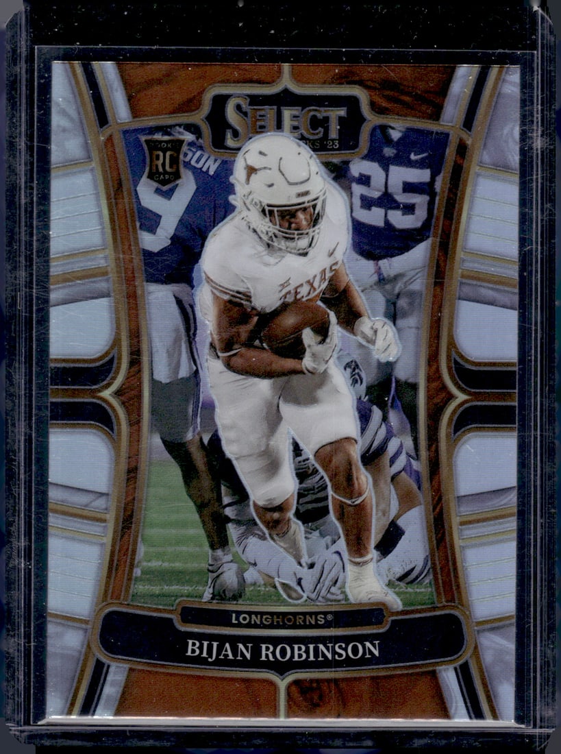 Bijan Robinson Silver Prizm RC 2023 Panini Select Draft Picks #9 (1 of 2)