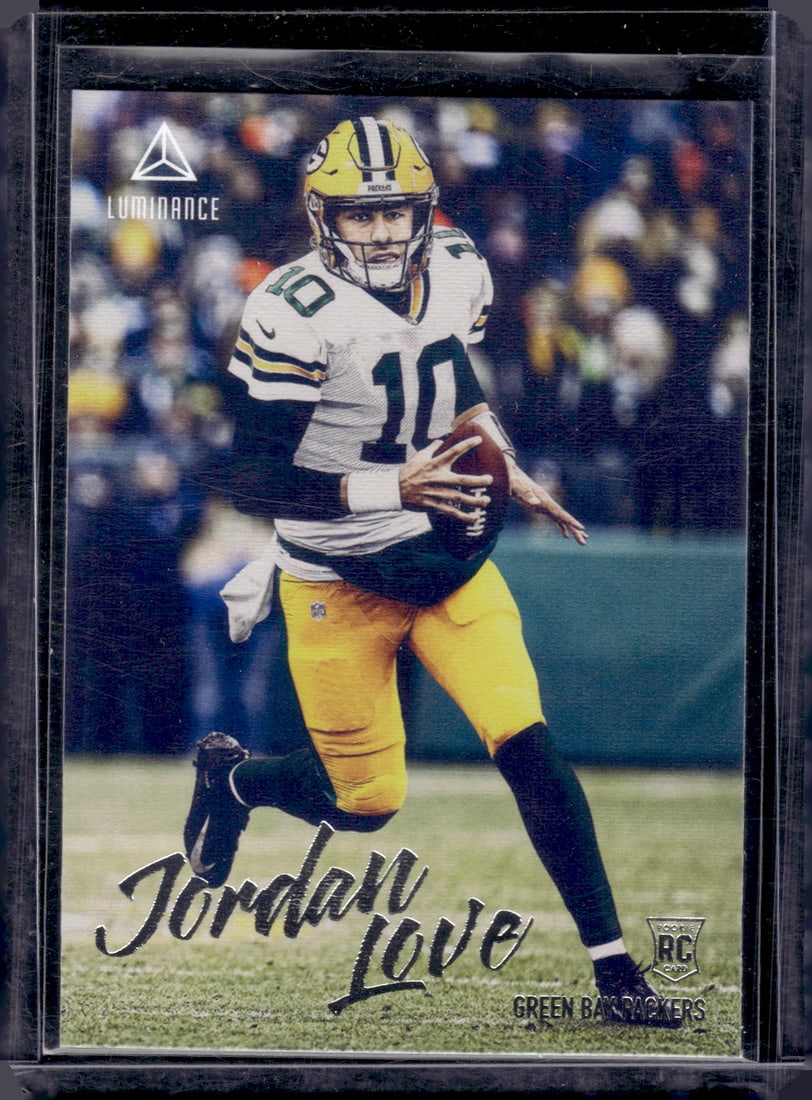 Jordan Love RC 2020 Panini Chronicles Lumiance #204: Sports Cards, NFL Trading Cards, Football Cards, Panini Cards, Panini Football Cards, Rookie Cards,Panini Cards, Sports Cards for Sale Near Me, Rookie Card