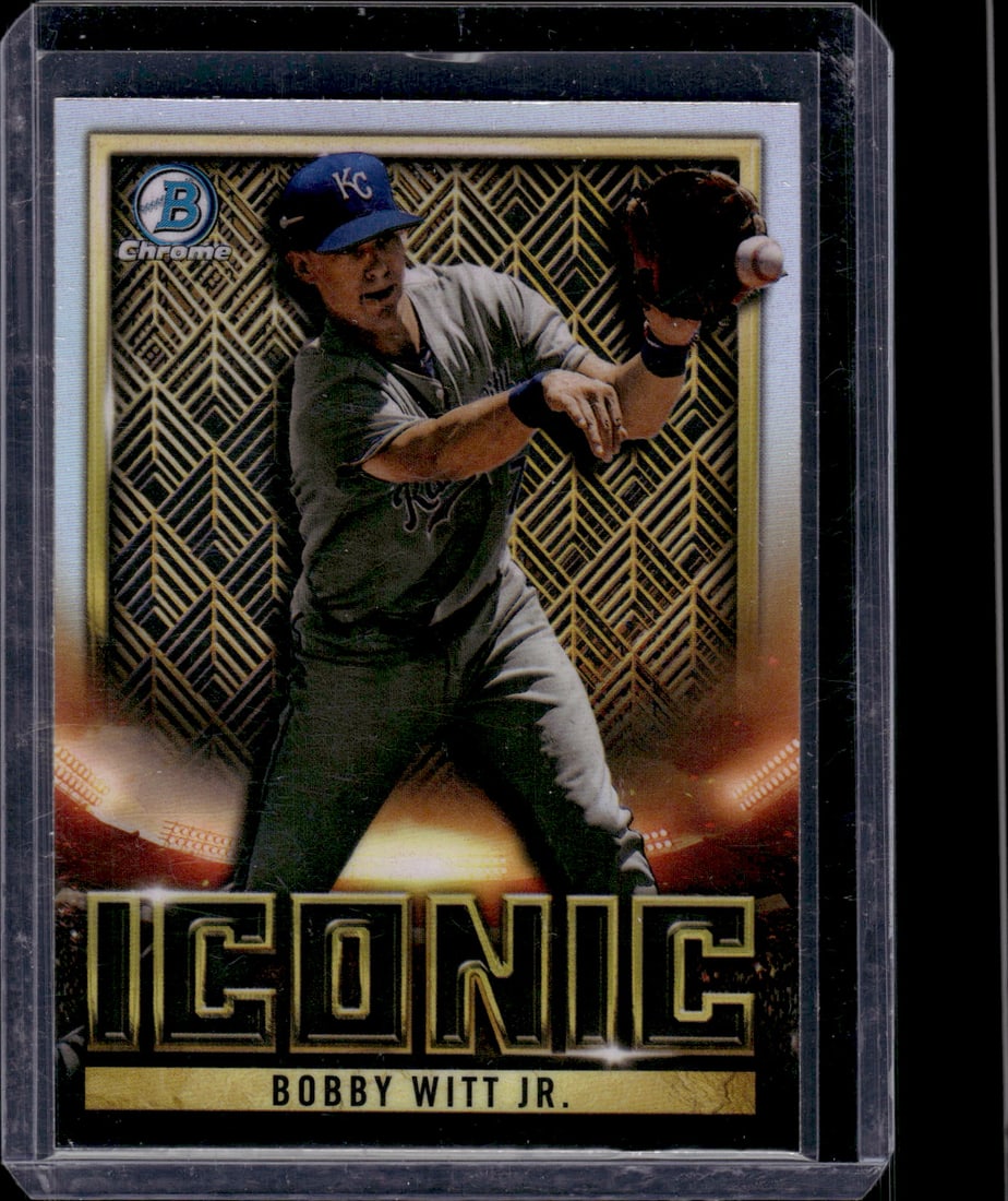Bobby Witt Jr. Iconic 2023 Bowman Chrome #BI-6 Kansas City Royals MLB (1 of 2)