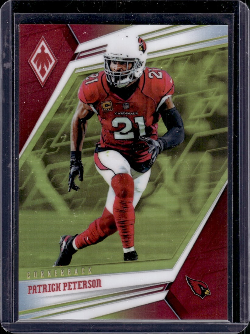 Patrick Peterson Yellow /75 2019 Panini Phoenix #91 Cardinals NFL Sports Card: Patrick Peterson Yellow /75 2019 Panini Phoenix #91 Cardinals NFL Sports Card