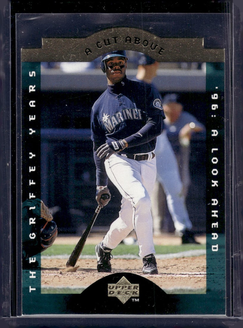 Ken Griffey Jr. A Cut Above Die Cut 1996 Upper Deck #CA10 (1 of 2)