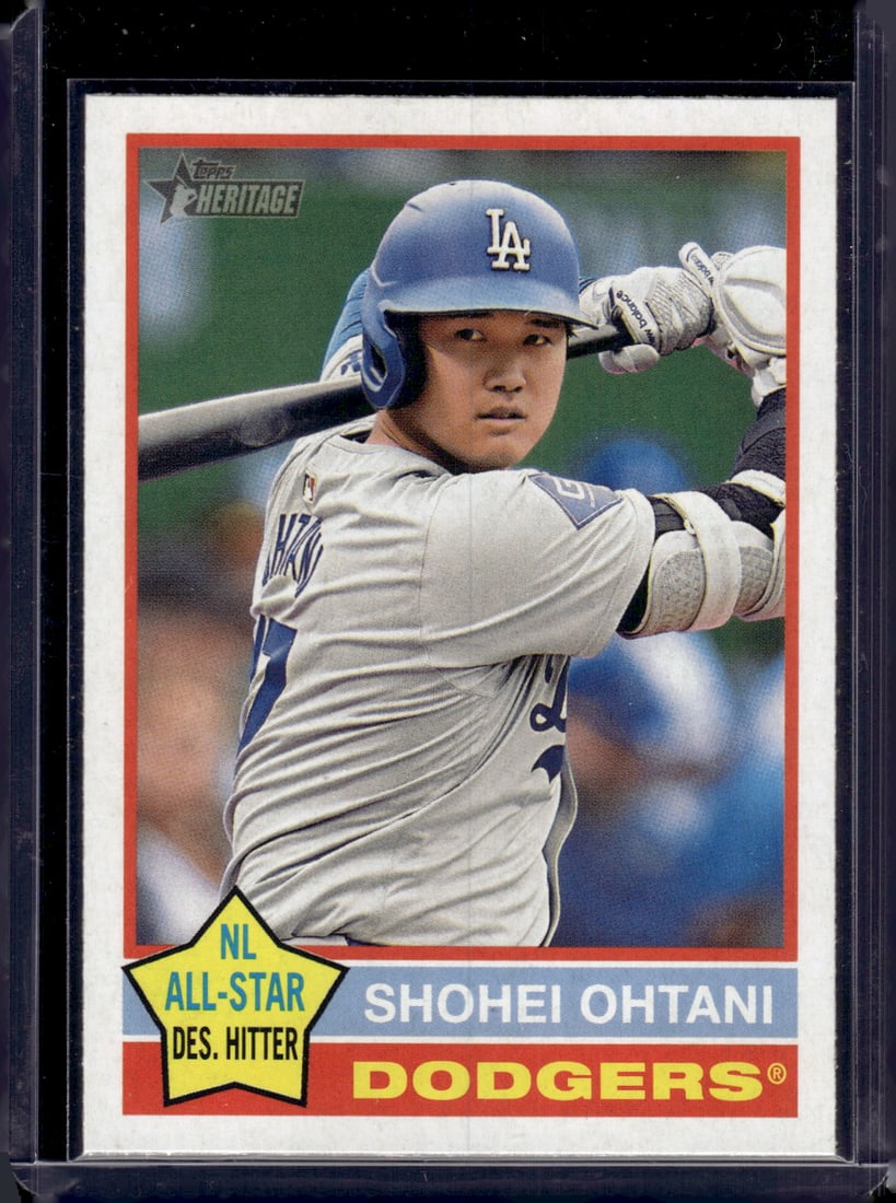 Shohei Ohtani NL All-Star 2025 Topps Heritage #148 Dodgers MLB Baseball Cards, Sports Cards, World: Shohei Ohtani NL All-Star 2025 Topps Heritage #148 Dodgers MLB Baseball Cards, Sports Cards, MLB Trading Cards, World Series Winner Card, Los Angeles Dodgers, Los Angeles Dodgers Player Cards, MVP Bas