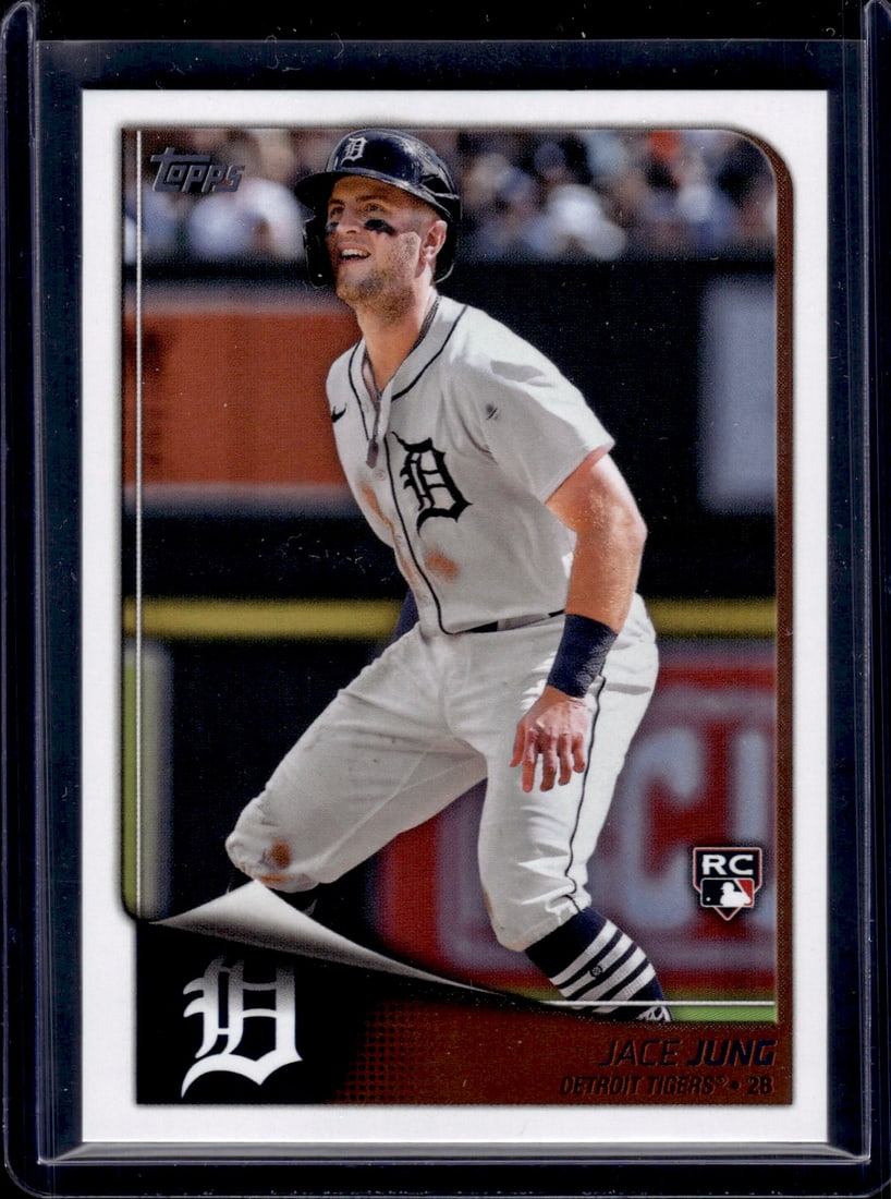 Jace Jung RC 2025 Topps Flagship Collection #37 Tigers Baseball Card (1 of 2)