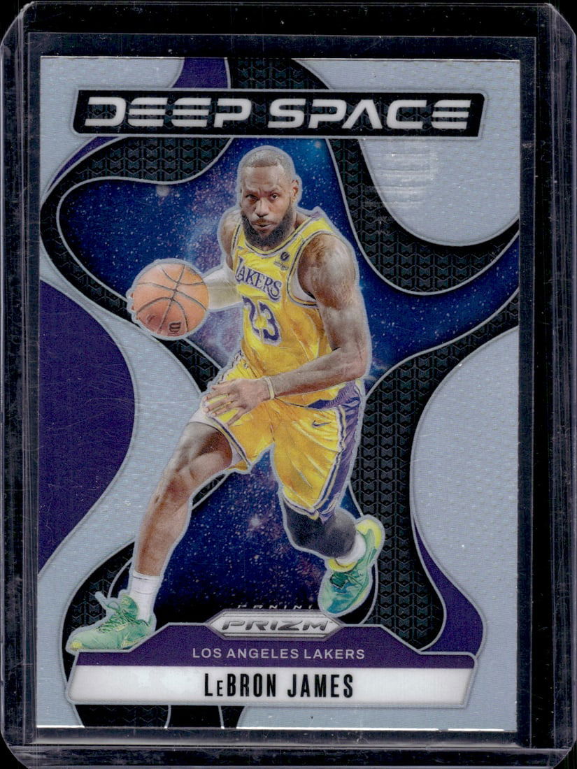 LeBron James Deep Space Silver Prizm 2024-25 Panini Prizm #5 (1 of 2)