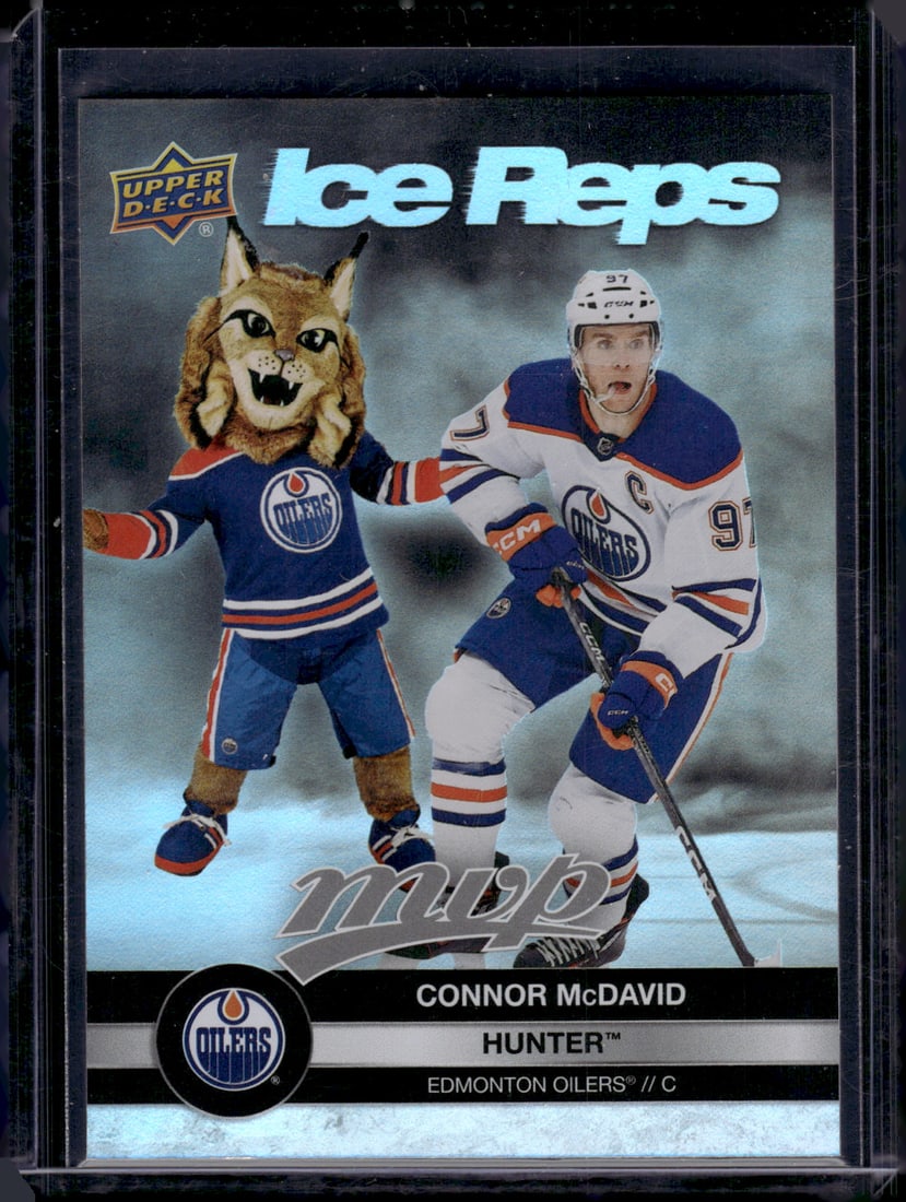 Connor McDavid Ice Reps 2023-24 Upper Deck MVP Oilers NHL (1 of 2)
