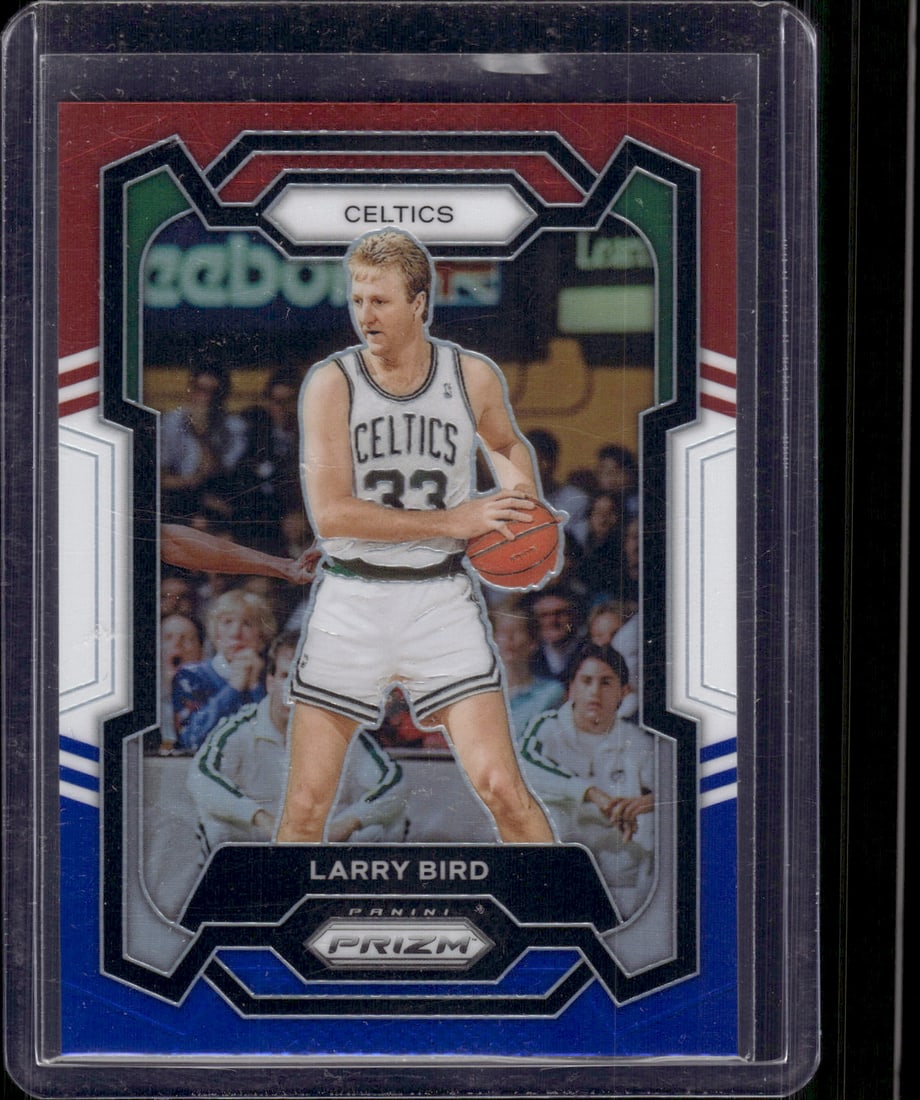 Larry Bird Red White Blue Prizm 2023-24 Panini Prizm #189 Celtics Legend (1 of 2)