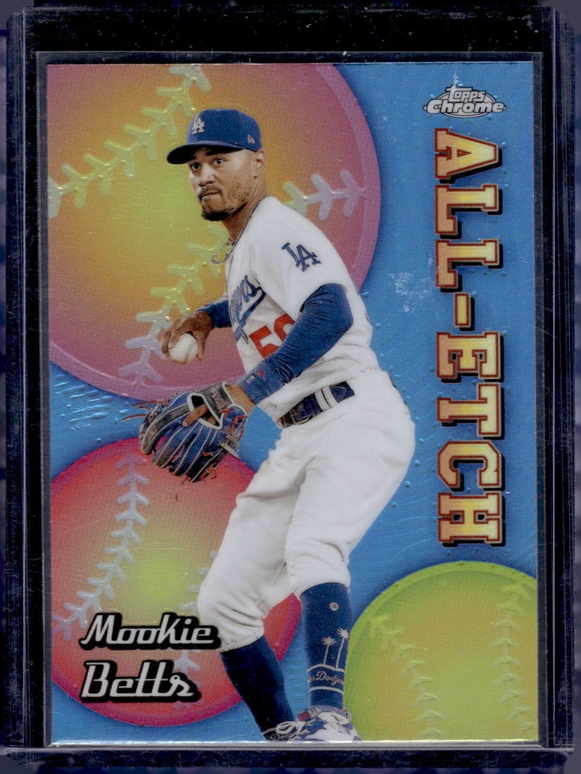 Mookie Betts All-Etch Refractor 2024 Topps Chrome #CAE-13 Dodgers (1 of 2)