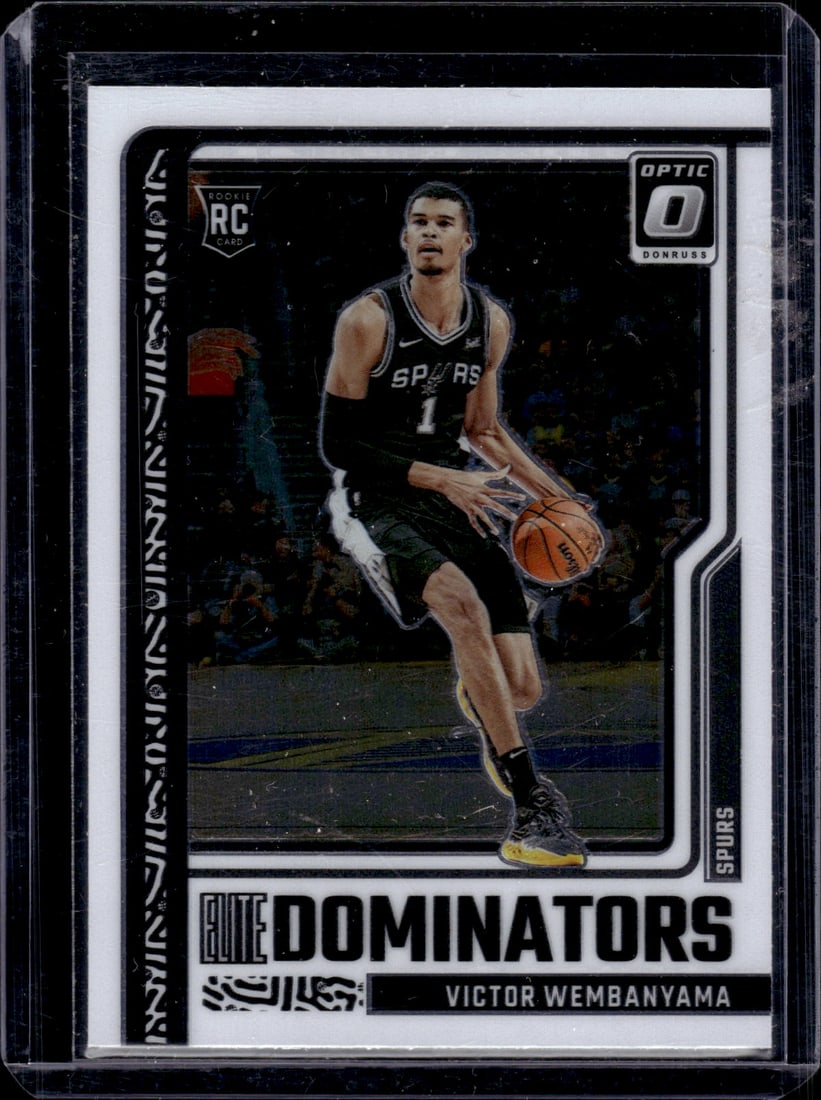Victor Wembanyama RC 2023-24 Donruss Optic #18 Spurs NBA ROY: Sports Cards, NBA Trading Cards, Basketball Cards, Panini Cards, Panini Basketball Cards, Rookie Cards, Panini Cards, Sports Cards for Sale Near Me, Basketeball Cards for Sale Near Me, Prizm Basketbal