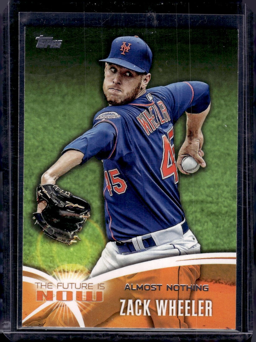Zack Wheeler The Future is Now 2014 Topps #FN-11 Baseball Card (1 of 2)
