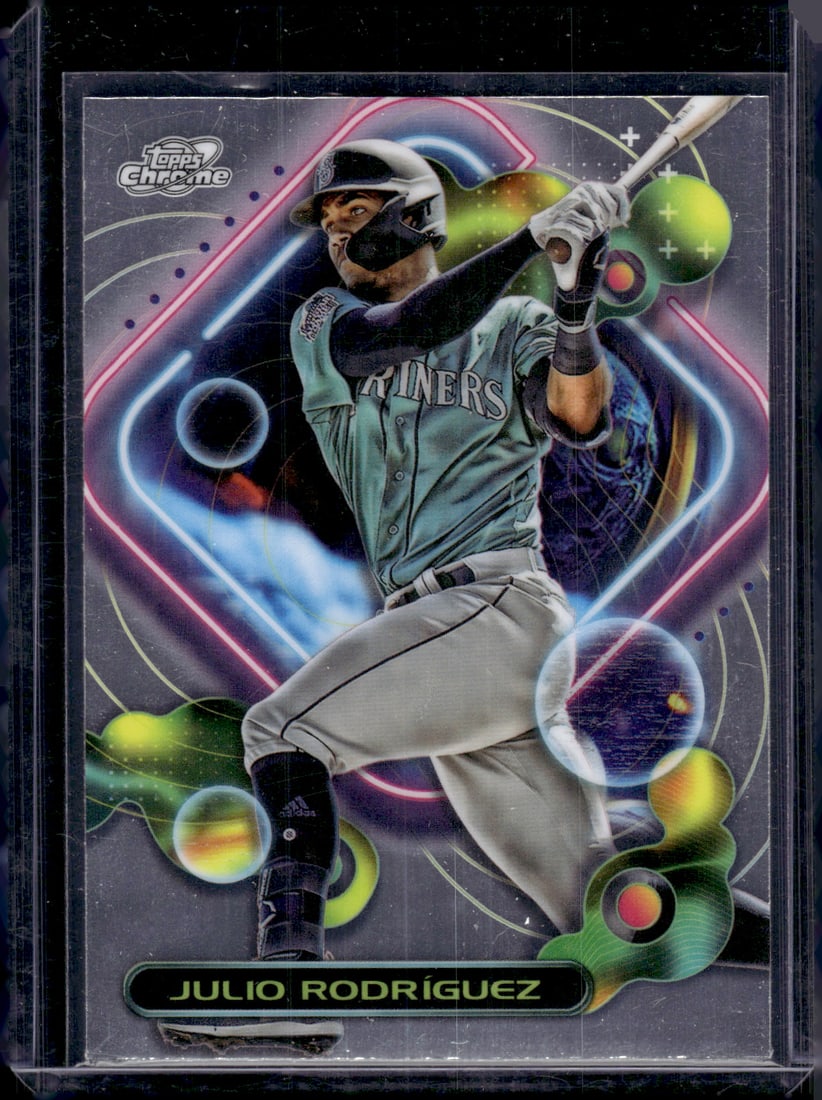 Julio Rodriguez 2023 Topps Cosmic Chrome #44 Seattle Mariners Baseball (1 of 2)
