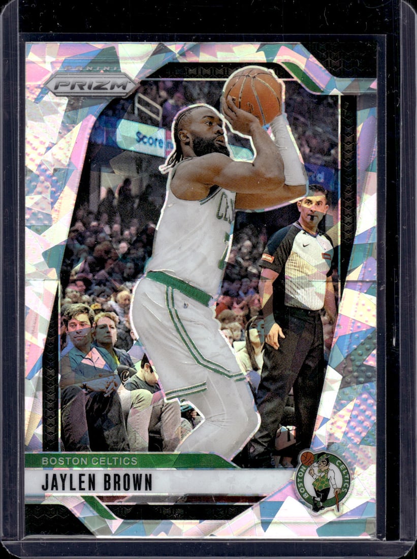 Jaylen Brown Cracked Ice Prizm 2024-24 Panini Prizm #139 Celtics NBA (1 of 2)