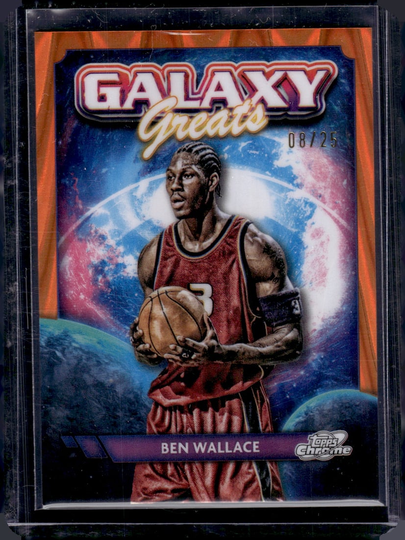 Ben Wallace Galaxy Greats Orange /25 2023-24 Topps Cosmic Chrome #GG-20 (1 of 2)