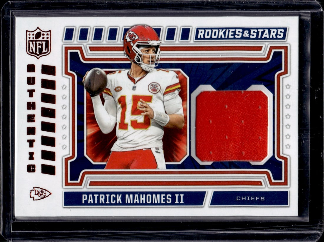 Patrick Mahomes Patch 2024 Panini Rookies & Stars #NA-PMS Chiefs (1 of 2)