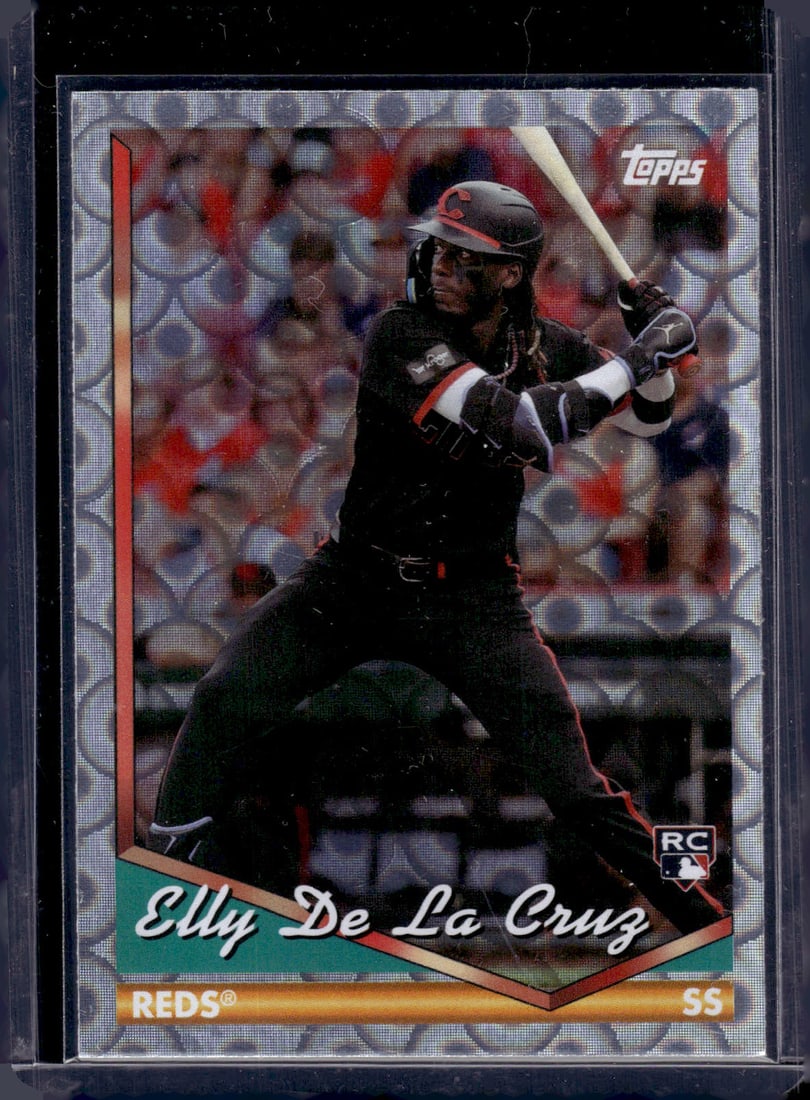 Elly De La Cruz Rookie Card End Cap Foilboard 2024 Topps Arhcives #300 Reds MLB: Topps Baseball MLB Trading & Sports Cards, Sports Cards for Sale Near Me, World Series & Hall of Fame Players Memorabilia, Refractors, X-Fractors, Numbered, SP, SSP, Valuable Auction Memorabilia Lots 