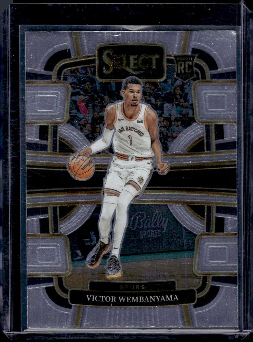 Victor Wembanyama Rookie Card 2023-24 Panini Select #87 Spurs NBA (1 of 2)