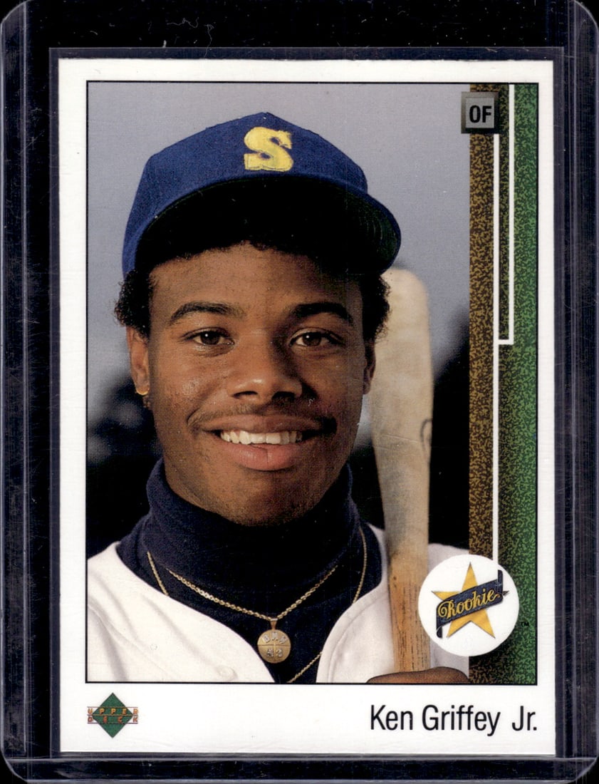 Ken Griffey Jr. Rookie Card 1989 Upper Deck #1 Mariners Baseball Card MLB (1 of 2)