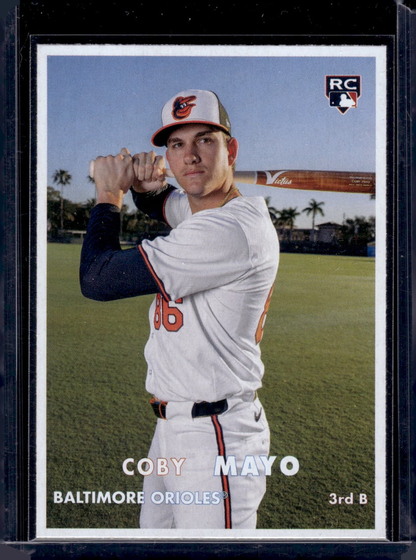 Coby Mayo Rookie Card 25th Anniversary 2025 Topps Heritage #H25-6 Orioles MLB: Topps Baseball MLB Trading & Sports Cards, Sports Cards for Sale Near Me, World Series & Hall of Fame Players Memorabilia, Refractors, X-Fractors, Numbered, SP, SSP, Valuable Auction Memorabilia Lots