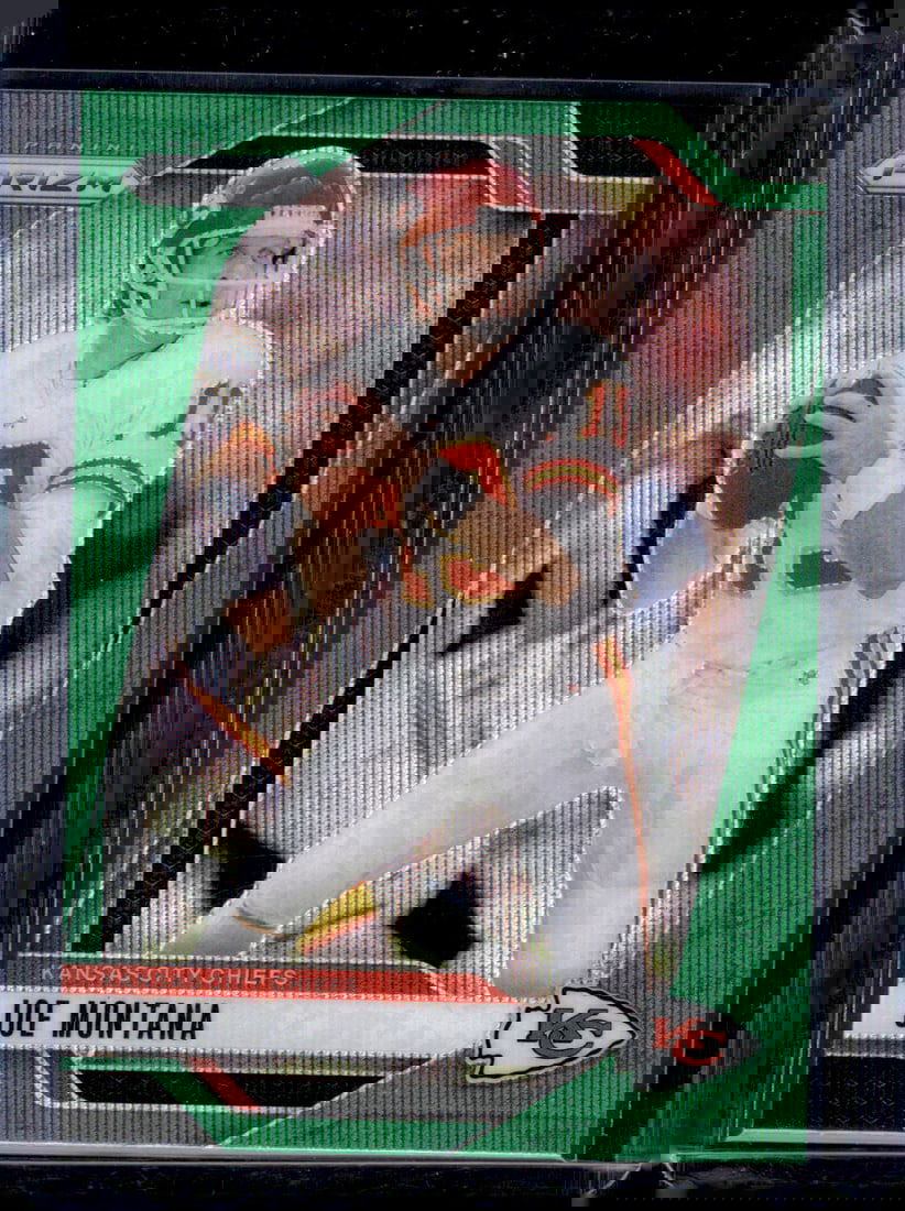 Joe Montana Green Wave Prizm 2024 Panini Prizm #147 Football Card (1 of 2)