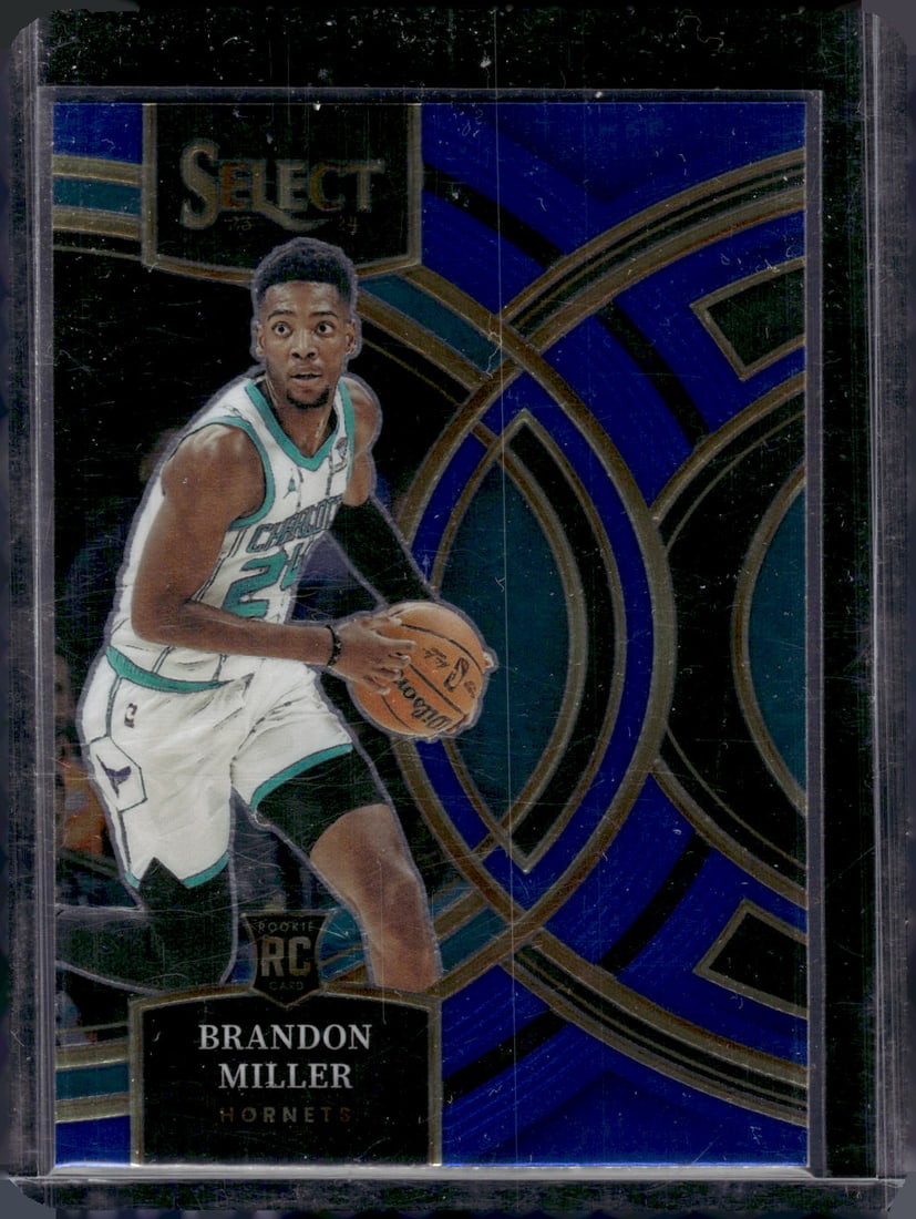 Lot of 2 Brandon Miller Rookie Cards 2023-24 Select Premier Level #130 Hornets NBA (1 of 4)