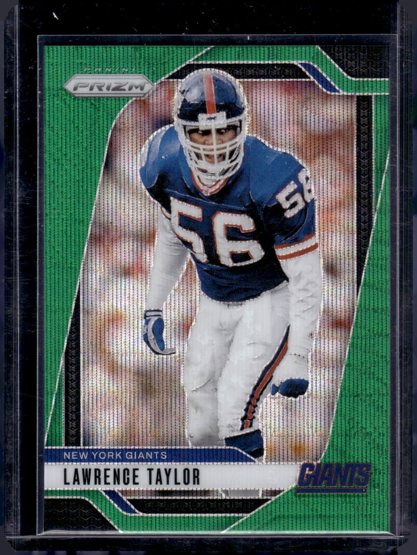 Lawrence Taylor Green Wave Prizm 2024 Panini Prizm #219 New York Giants Football (1 of 2)