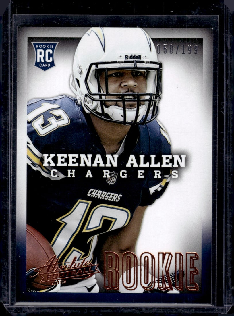 Keenan Allen Rookie Card /199 2013 Panini Absolute #149 Chargers Football Card (1 of 2)