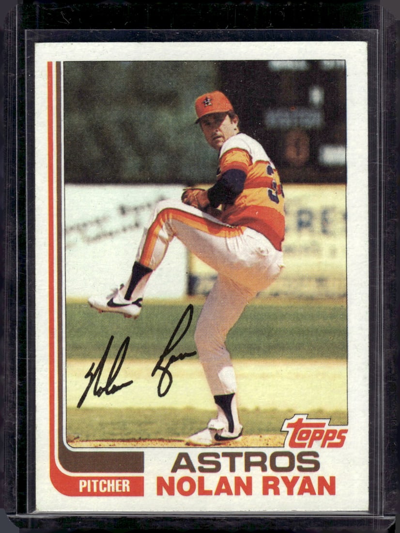 Nolan Ryan 1982 Topps #90 Houston Astros Baseball Card (1 of 1)