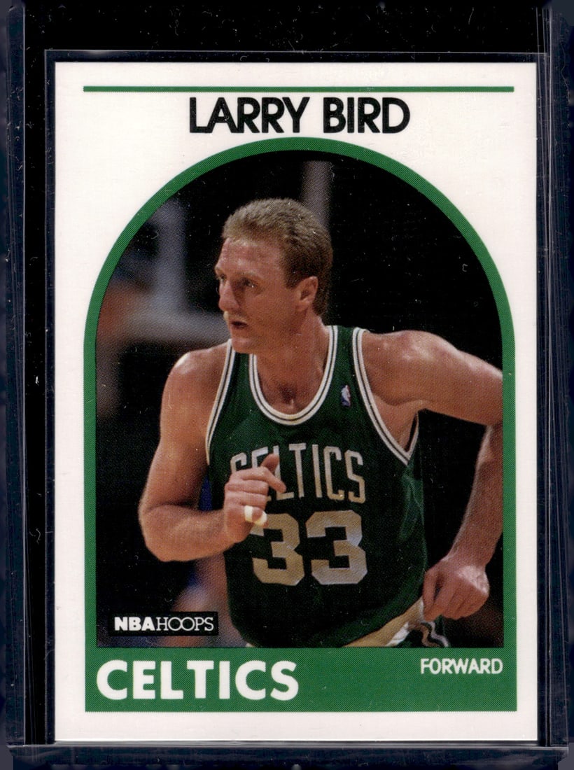 Larry Bird 1989 NBA Hoops #150 Boston Celtics NBA Sports Card (1 of 2)