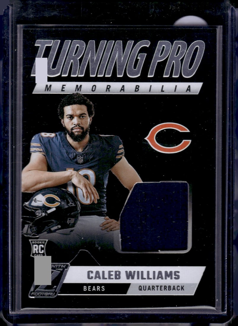 Caleb Williams Rookie Card Patch 2024 Panini Zenith #TPM-CWS Chicago Bears NFL (1 of 2)
