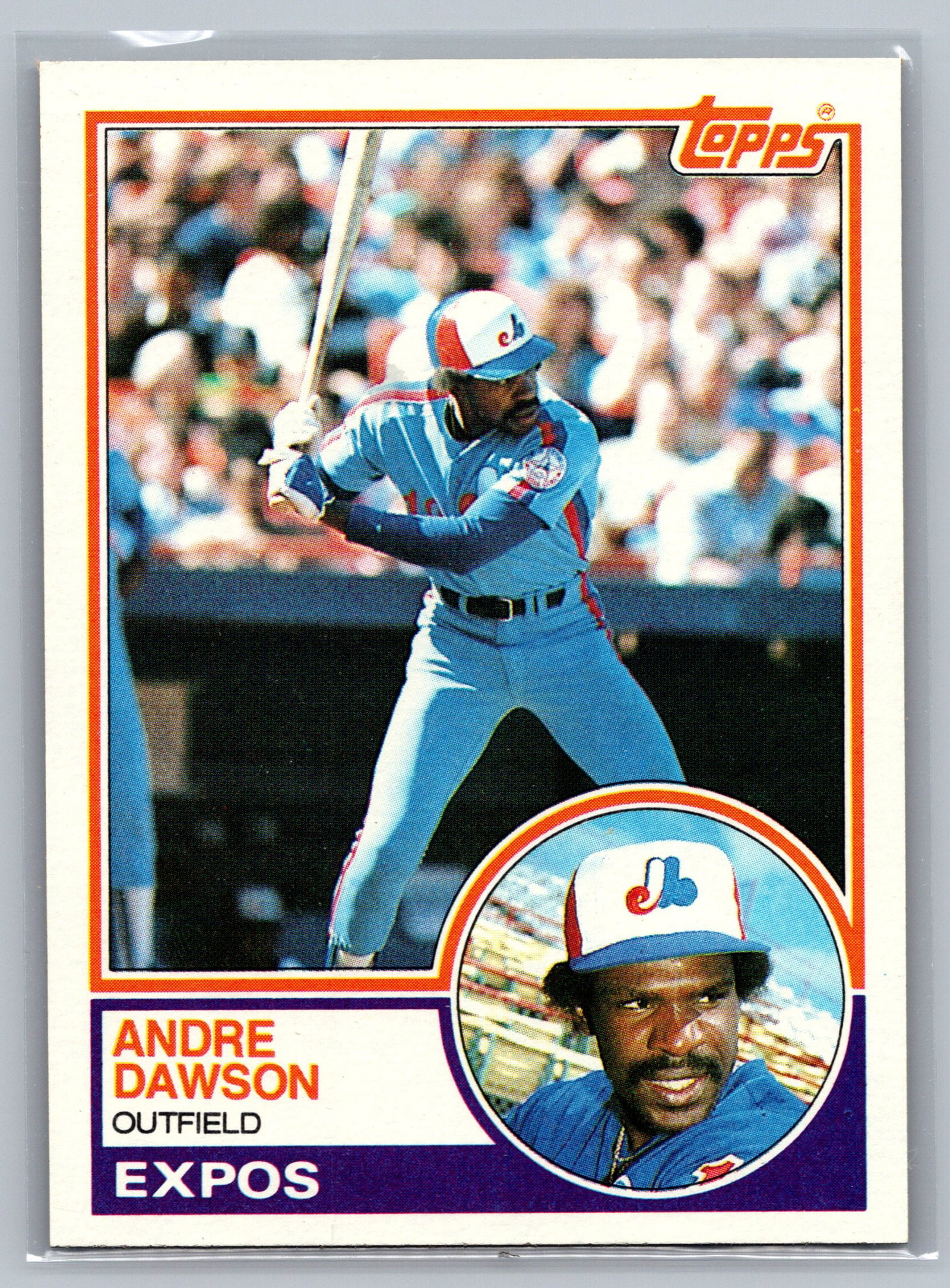 1983 Topps #680 Andre Dawson (1 of 2)