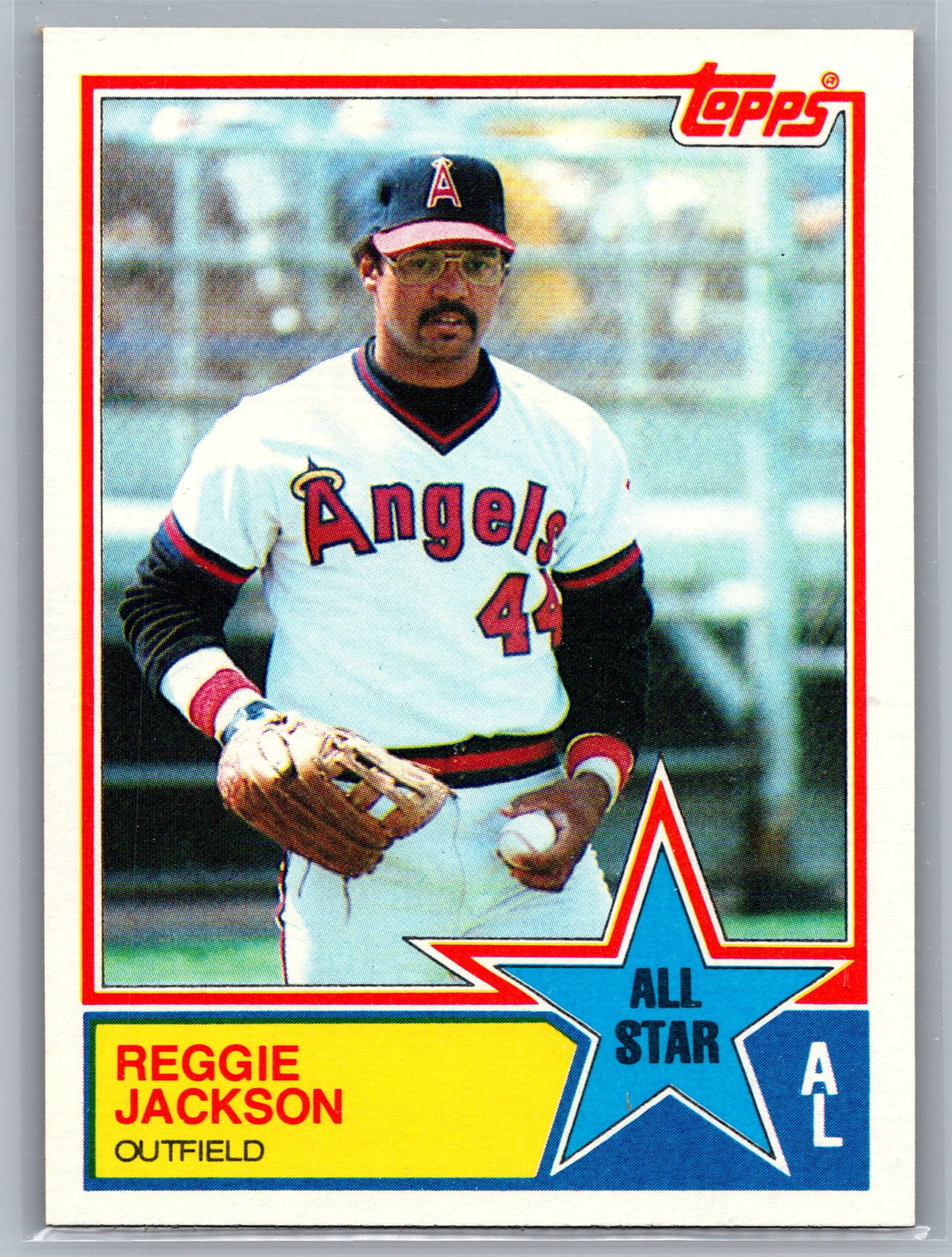 1983 Topps #390 Reggie Jackson (1 of 2)