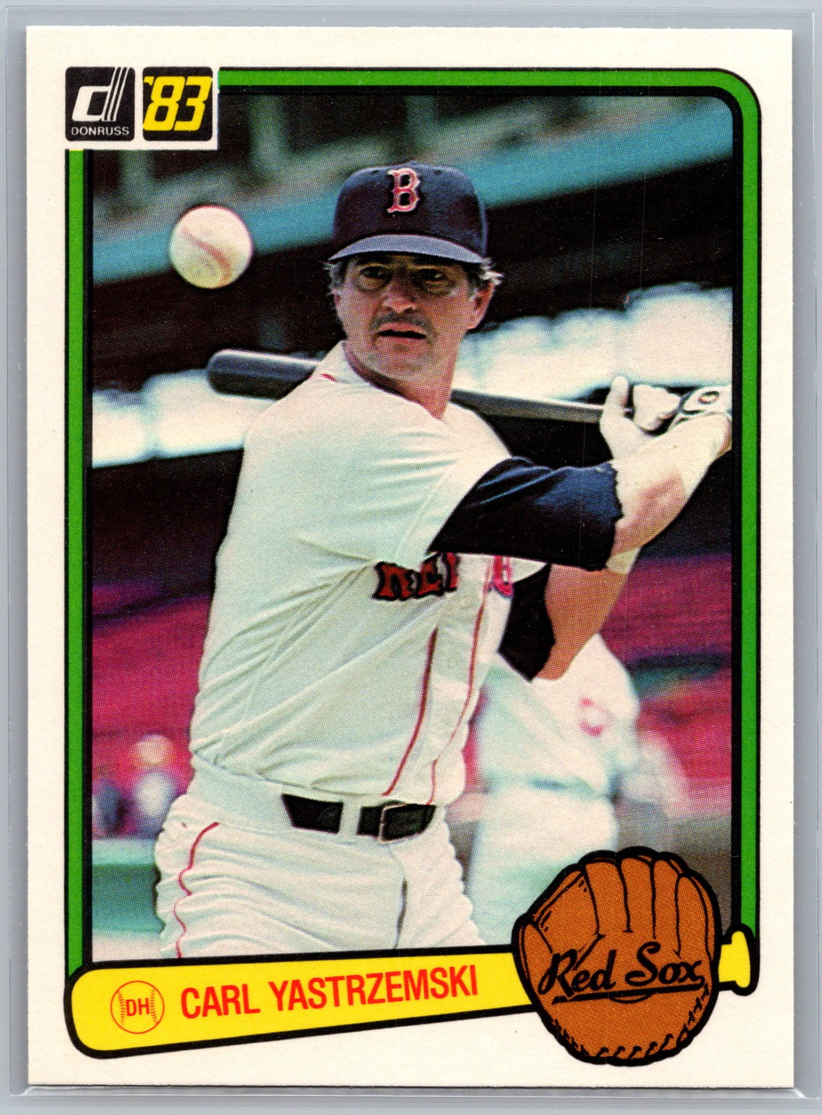 1983 Donruss #326 Carl Yastrzemski: Topps Baseball MLB Trading & Sports Cards, Sports Cards for Sale Near Me, World Series & Hall of Fame Players Memorabilia, Refractors, X-Fractors, Numbered, SP, SSP, Valuable Auction Memorabilia Lots 