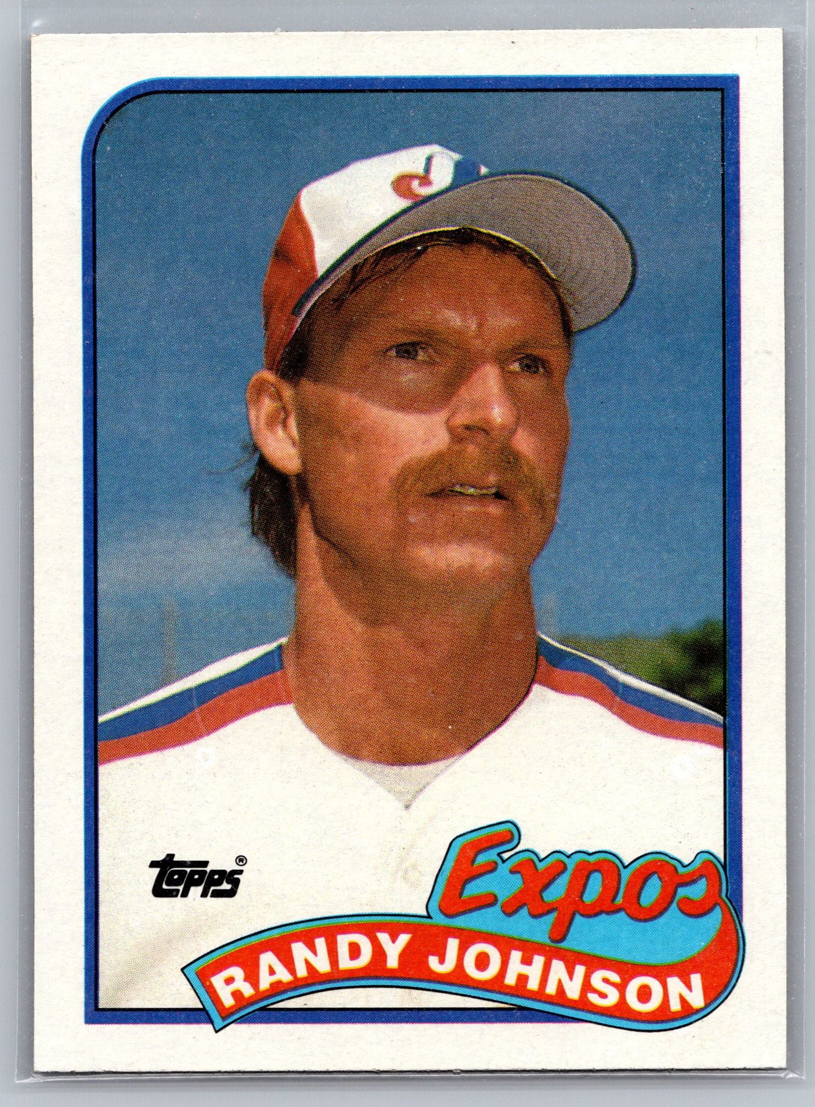 1989 Topps #647 Randy Johnson ROOKIE (1 of 2)
