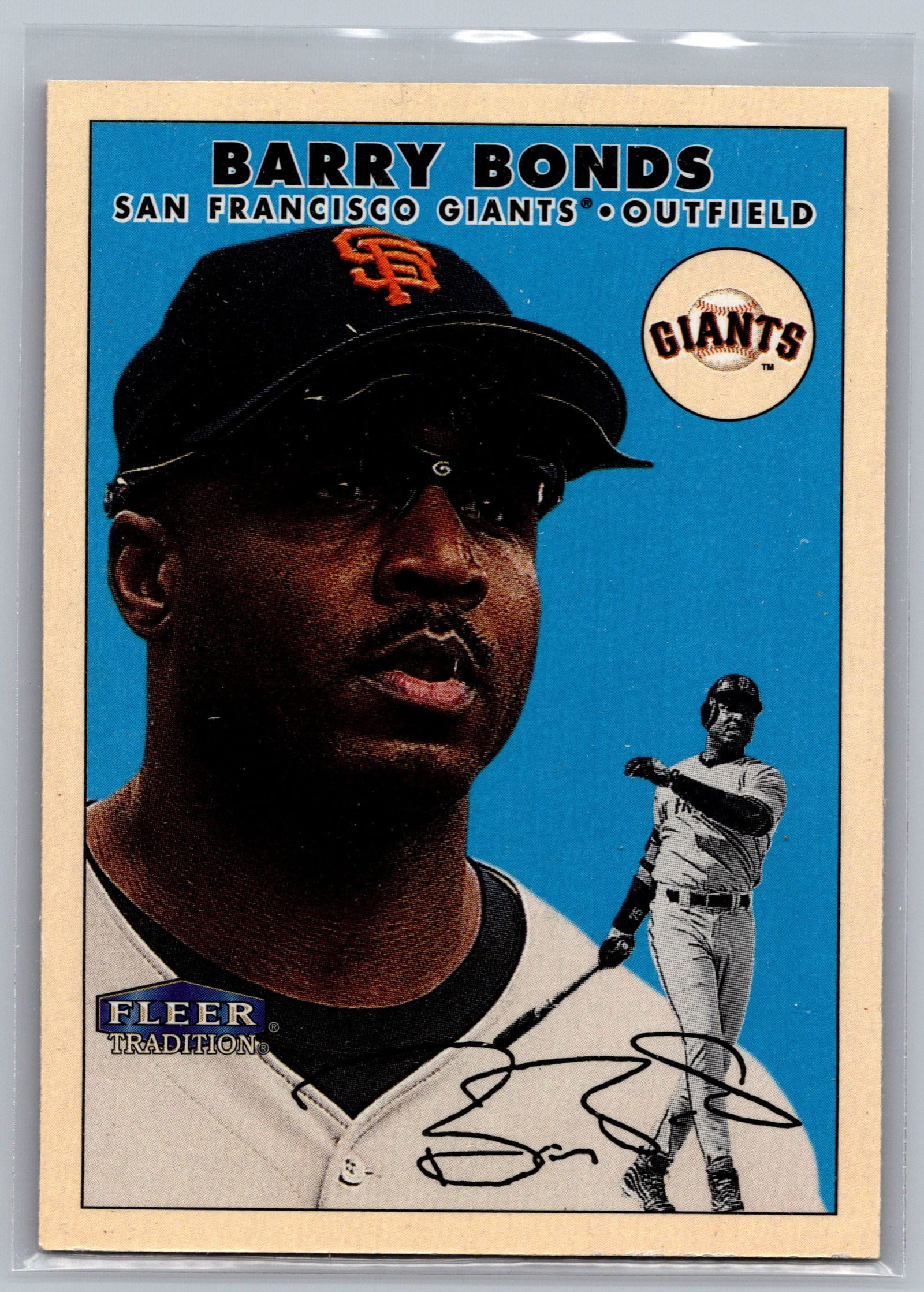 2000 Fleer Tradition Glossy #335 Barry Bonds (1 of 2)
