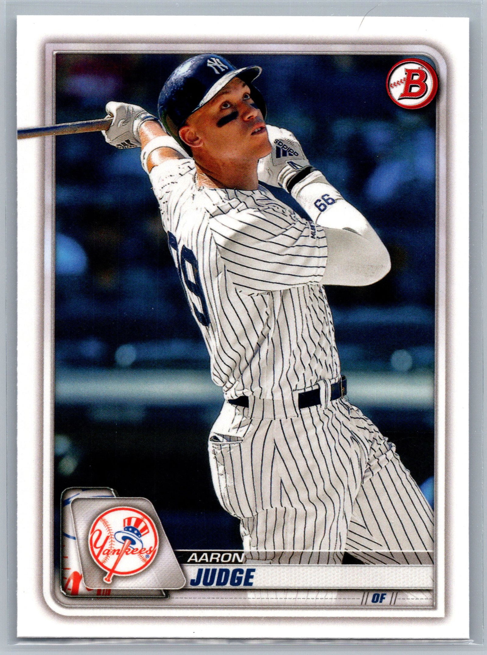 2020 Bowman #2 Aaron Judge (1 of 2)
