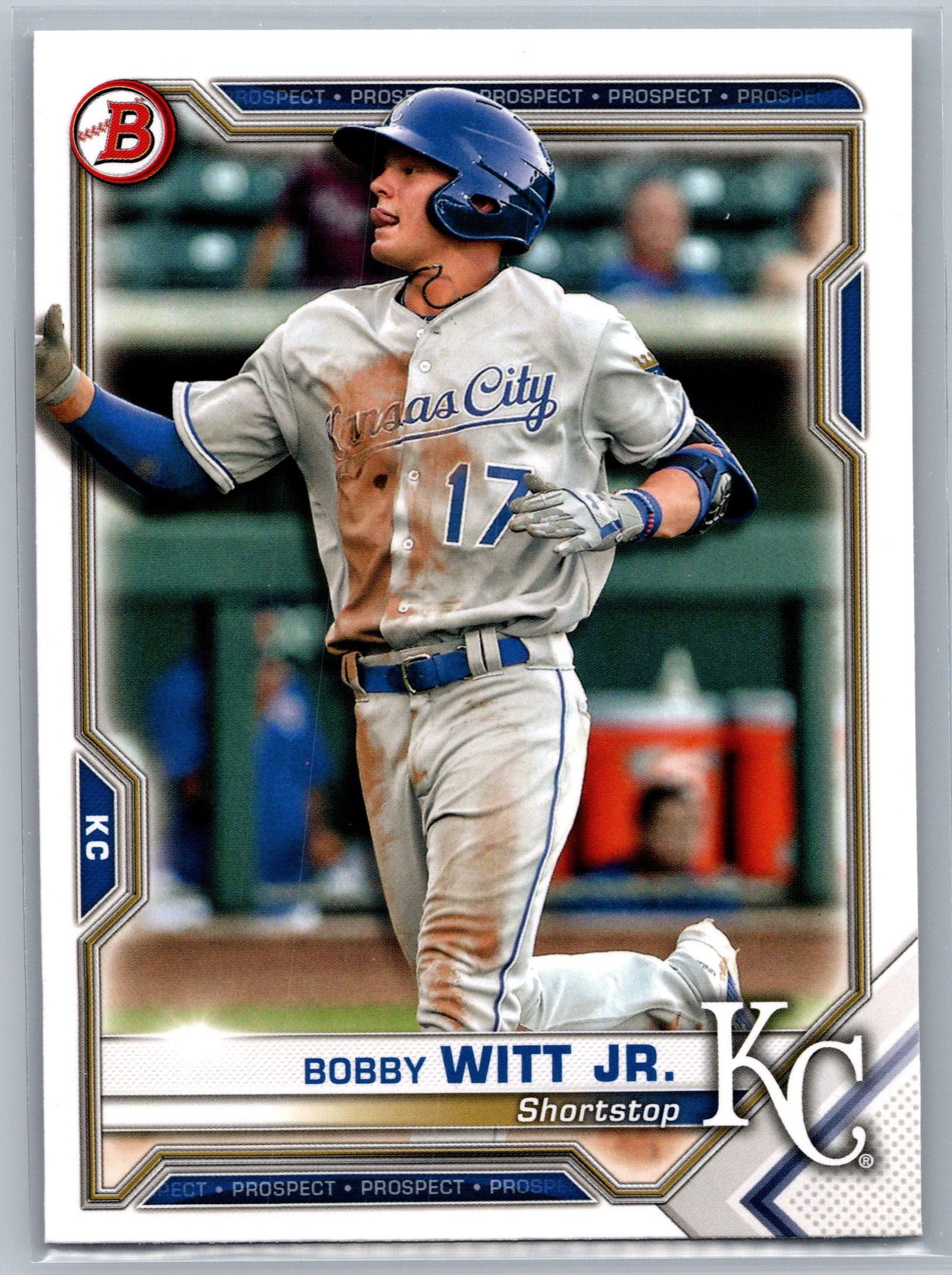 2021 Bowman #BP-1 Bobby Witt Jr. Prospects (1 of 2)