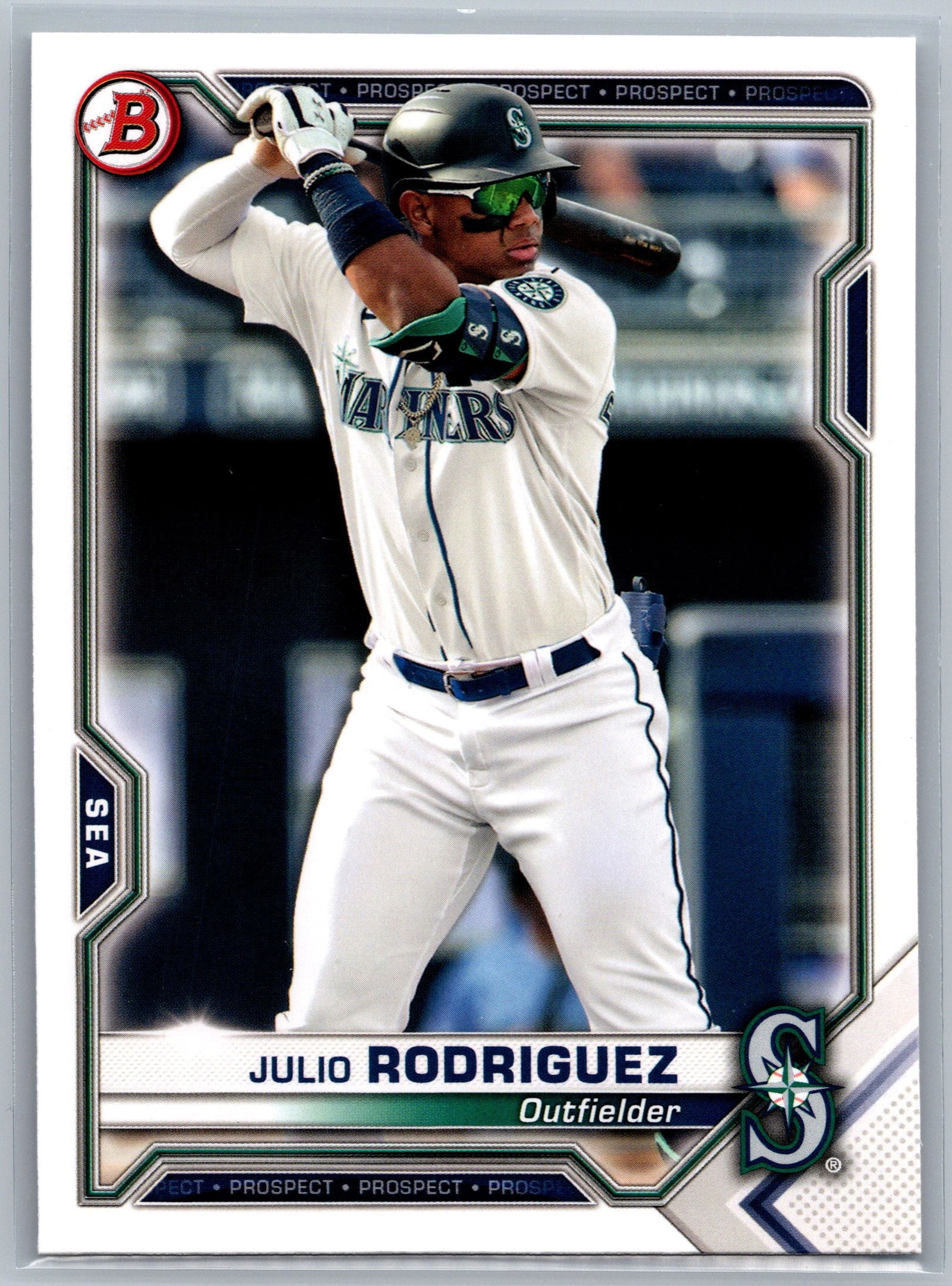 2021 Bowman #BP-86 Julio Rodriguez Prospects (1 of 2)