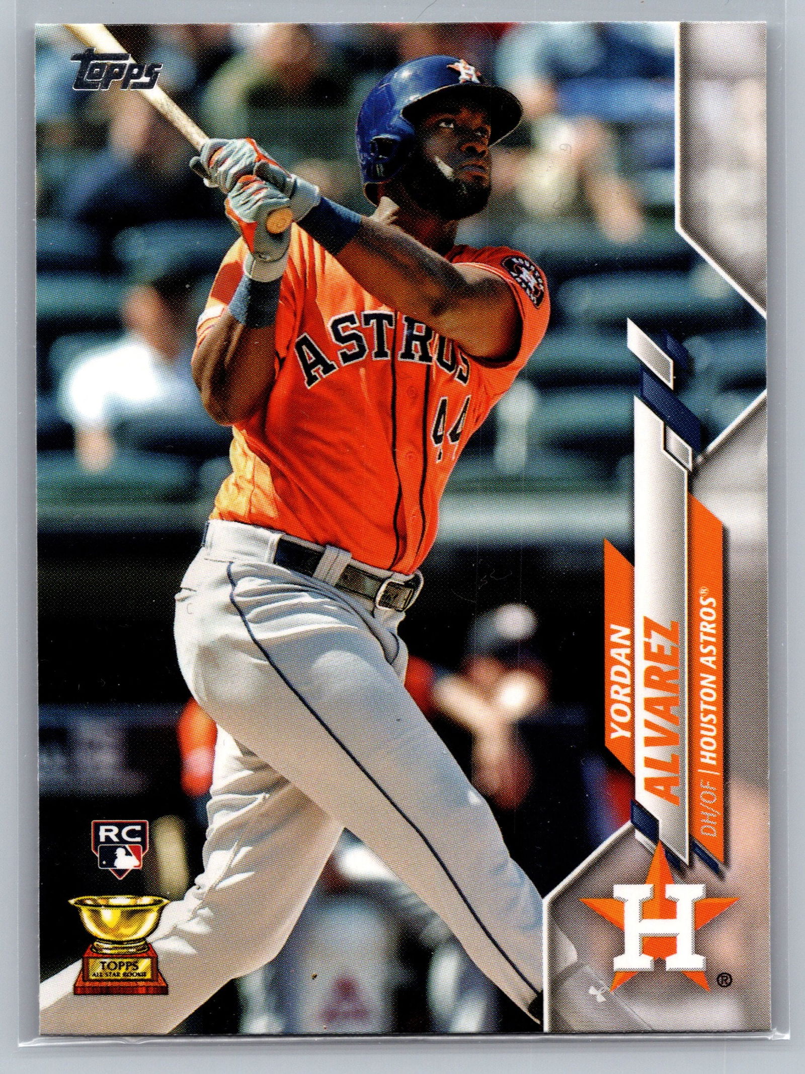 2020 Topps #276 Yordan Alvarez ROOKIE (1 of 2)