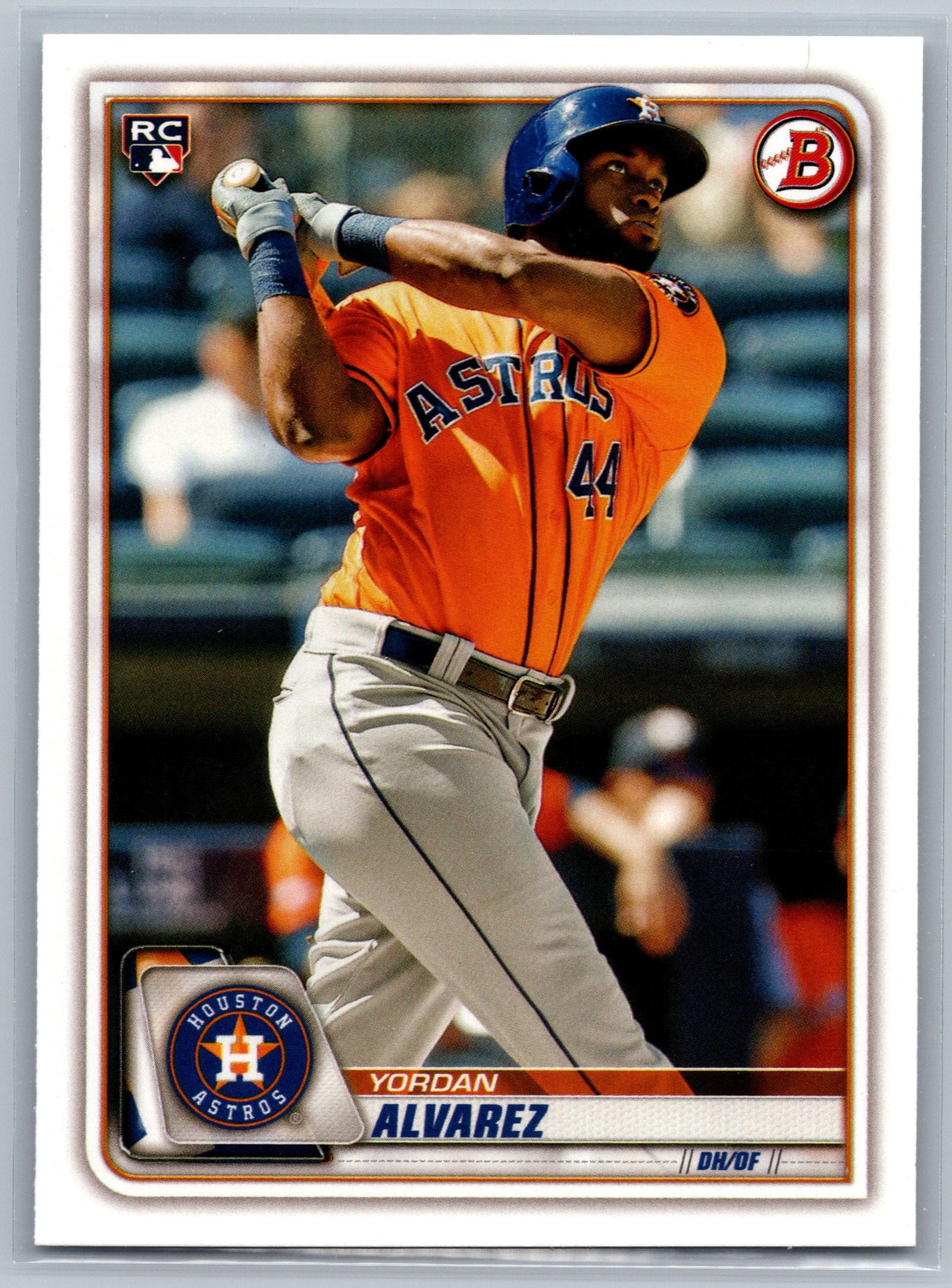 2020 Bowman #25 Yordan Alvarez ROOKIE (1 of 2)
